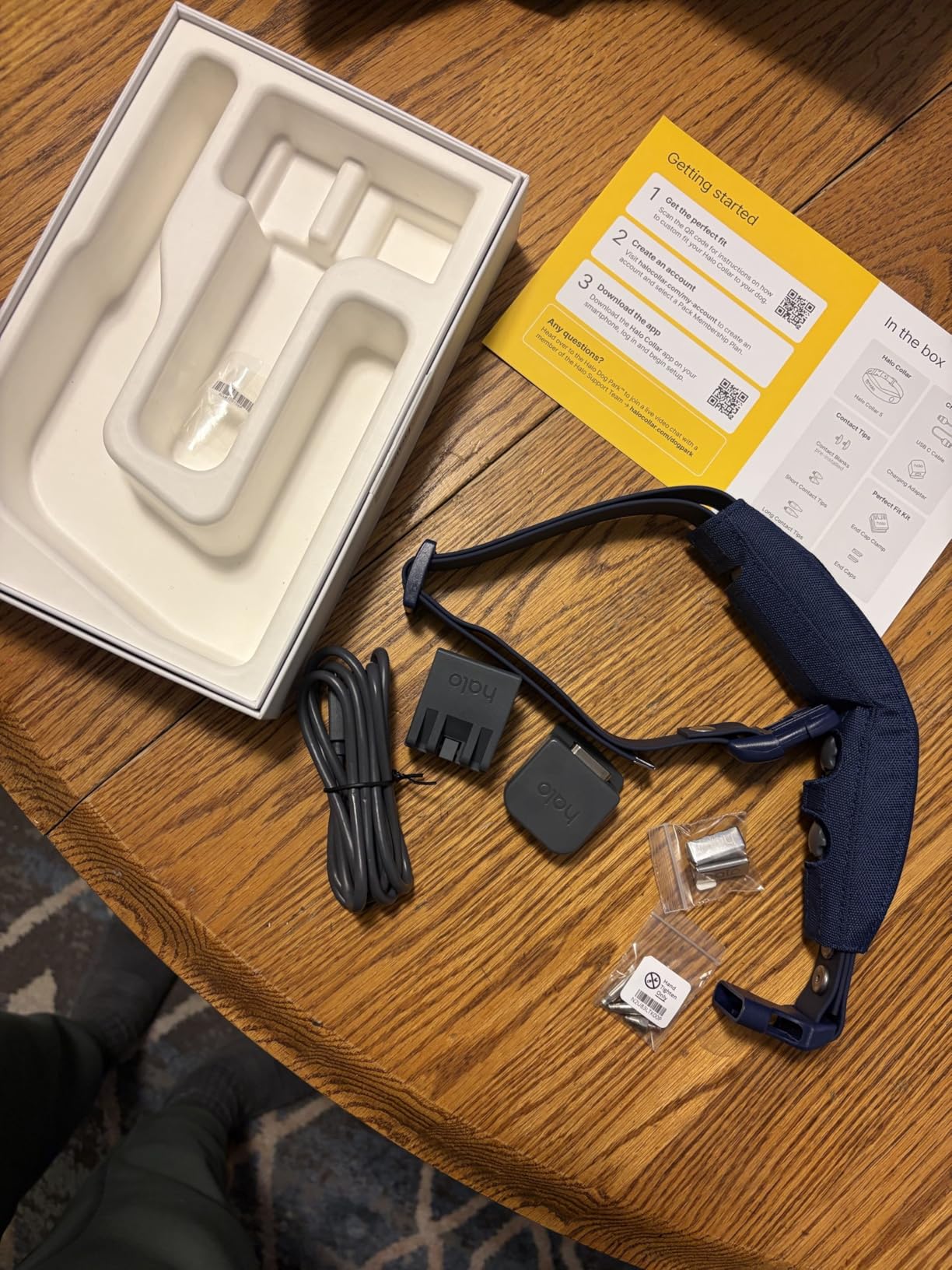 Halo Collar 5 Wireless Dog Fence & GPS Dog Collar, Keep Your Dog Safely Contained Outdoors with App-Controlled Boundaries and Real-Time Tracking, One Size, Graphite customer photo 2