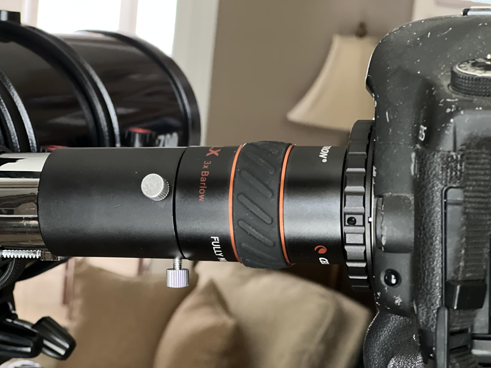 Telescope, 150EQ Newtonian Reflector Telescope for Adults Astronomy Beginners, Professional Astronomical Telescopes with Equatorial Mount, Phone Adapter, Tripod, Moon Filter and Large Carry Bag customer photo 2