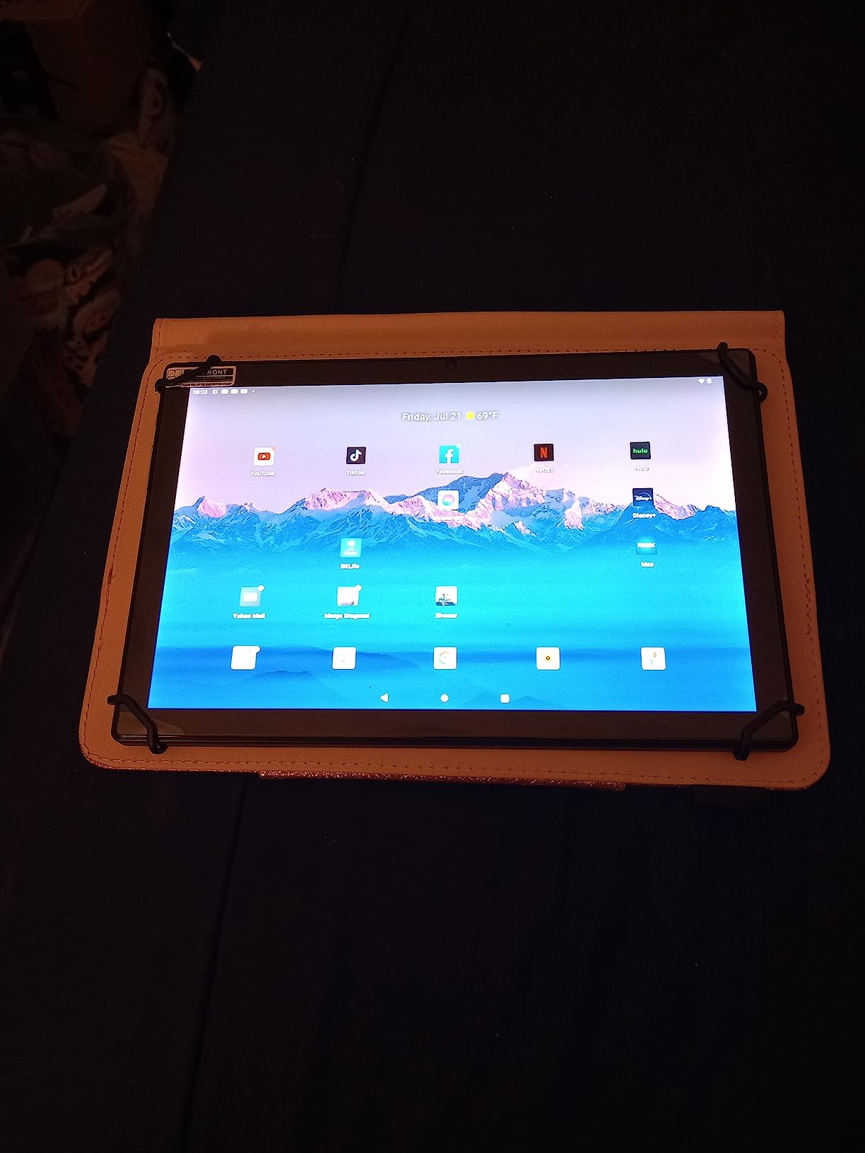 Tablet 12 inch Large Screen, Android 15 Tablet 16GB RAM 256GB ROM, 2K 2000x1200 Incell Widevine L1 Display, Gaming Tablets with Helio G99 Octa-core, 8000mAh 18W Fast Charge Tablets, AI Support, GPS customer photo 1