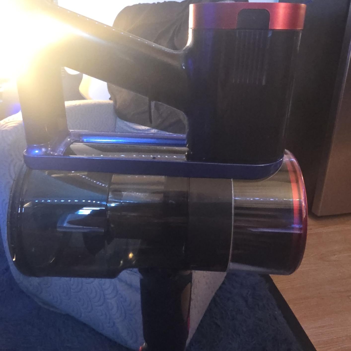 NADALY Cordless Vacuum Cleaner, 550W 45Kpa 65Mins Vacuum Cleaners for Home, Stick Vacuum with LED Display, Anti-Tangle, Self-Standing, 8-in-1 Lightweight Vacuum for Hardwood Floor/Carpet/Pet Hair customer photo 1