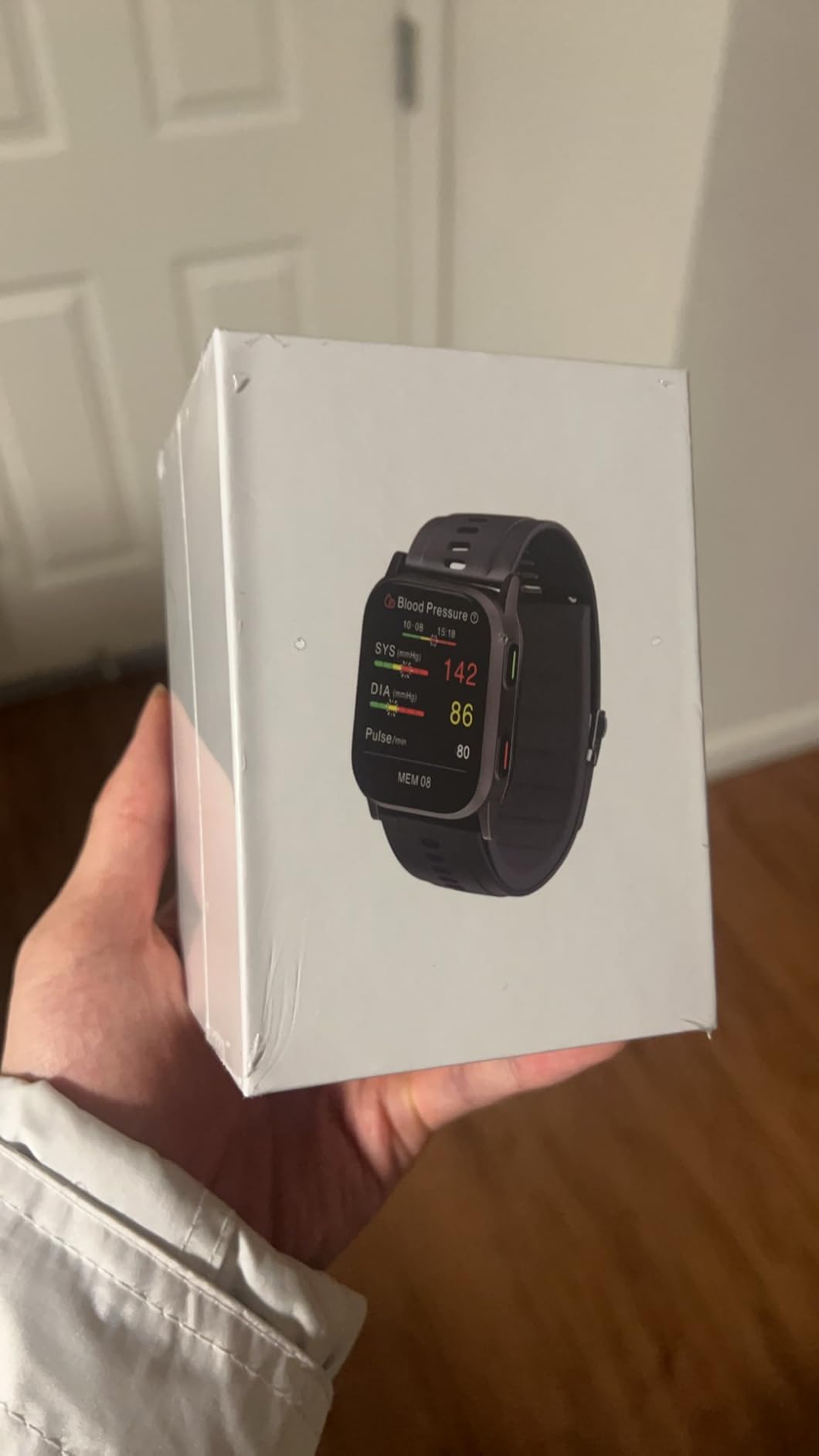 Blood Pressure Monitor Watch with FDA 510(k) Clearance, Blood Pressure Watch with Heart Rate, Blood Oxygen (Wellness), Medical Watch for Health Data Monitor, Activity Tracker customer photo 1