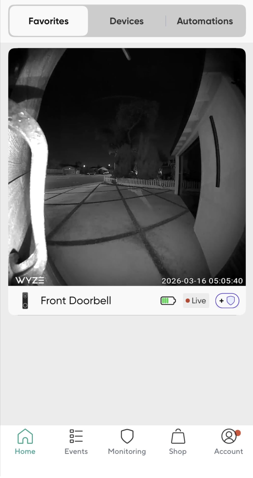 Wyze Battery Video Doorbell Wireless Camera, 1536x1536 HD+ with Color Night Vision, 2-Way Audio, 1:1 Head-to-Toe View, Person/Vehicle/Package Monitor, Wire-Free/Wired Option, 1 Minute Easy Setup customer photo 2