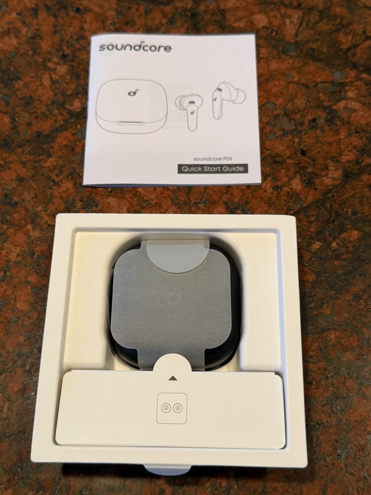 Soundcore P31i by Anker, Real-Time Adaptive Noise Cancelling, Hi-Res Sound, Translation Earbuds, 50H Playtime, Wireless Earbuds, Bluetooth Earphones, Spatial Audio, Fast Charging, IP55 (Black) customer photo 1