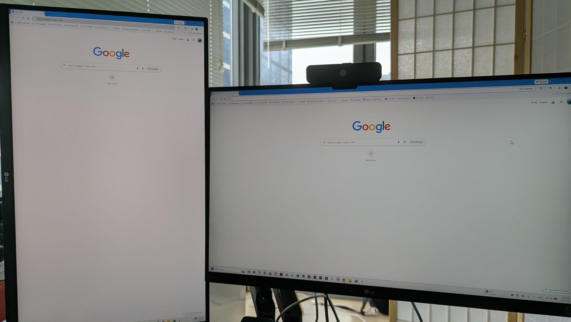 ErGear Dual Monitor Arm, Full Adjustable Monitor Mount for 13-32 Screens, Fast Install Computer Monitor Stand with Tool-Free VESA Mount, Max Load 19.8 lbs, Max VESA 100x100mm customer photo 2