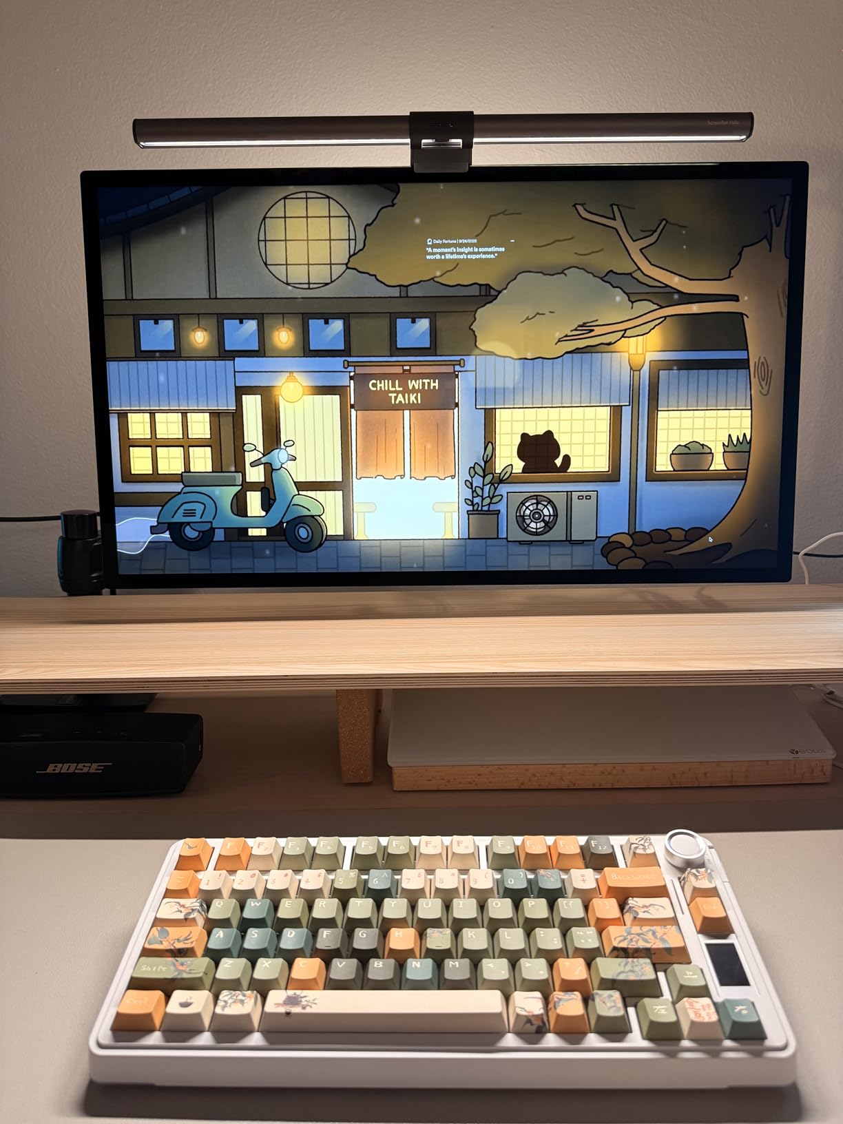 AULA S75 PRO Wireless Mechanical Keyboard with Screen&Knob, Tri-Mode Hot Swappable Gaming Keyboard 75%, Pre-lubed Switches, RGB Backlit, Side Printed PBT Keycaps, Creamy Sounding Computer Keyboards customer photo 2