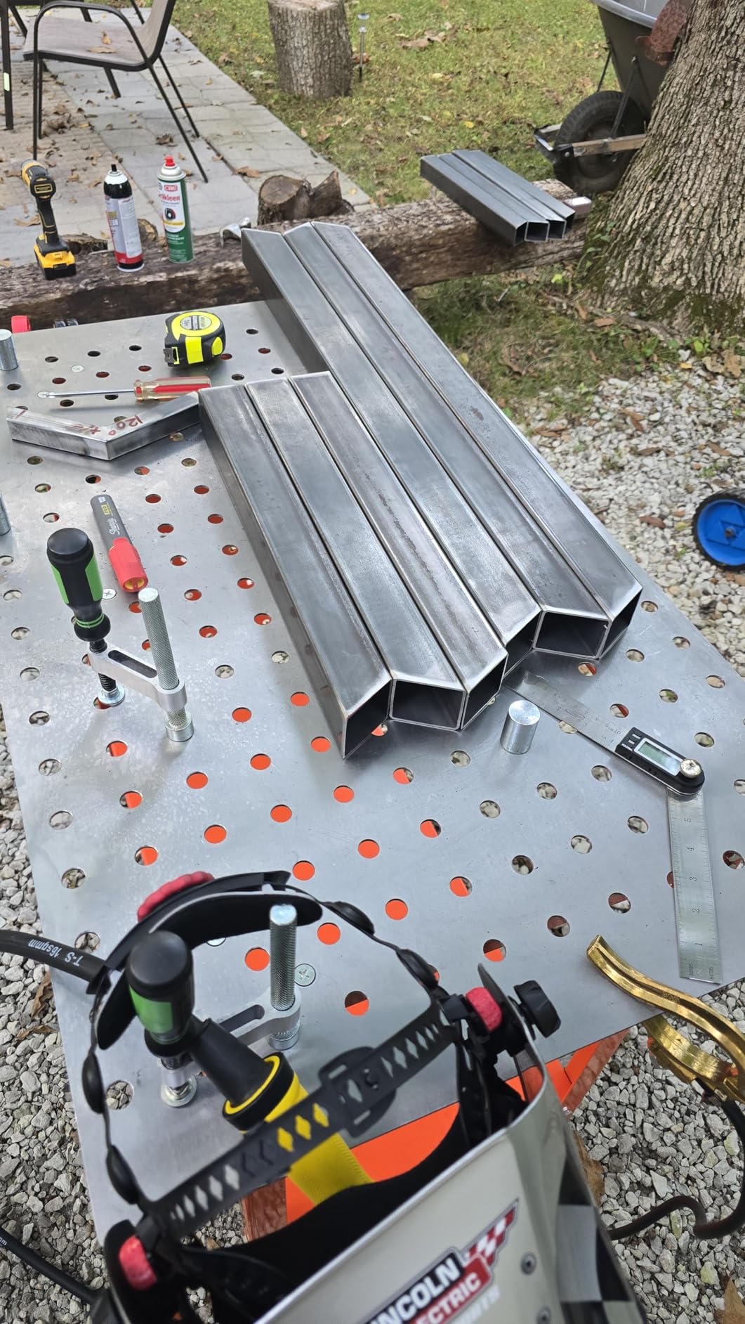 Weldpro Omni210 MIG Welder 200A Multi-Process Welder 110V/220V,Synergic MIG/Flux Core/Stick/Spool Gun/AC/DC HF TIG with Pulse,6-in-1 Frequency Control Welding Machine with Standard TIG Torch,VRD customer photo 1