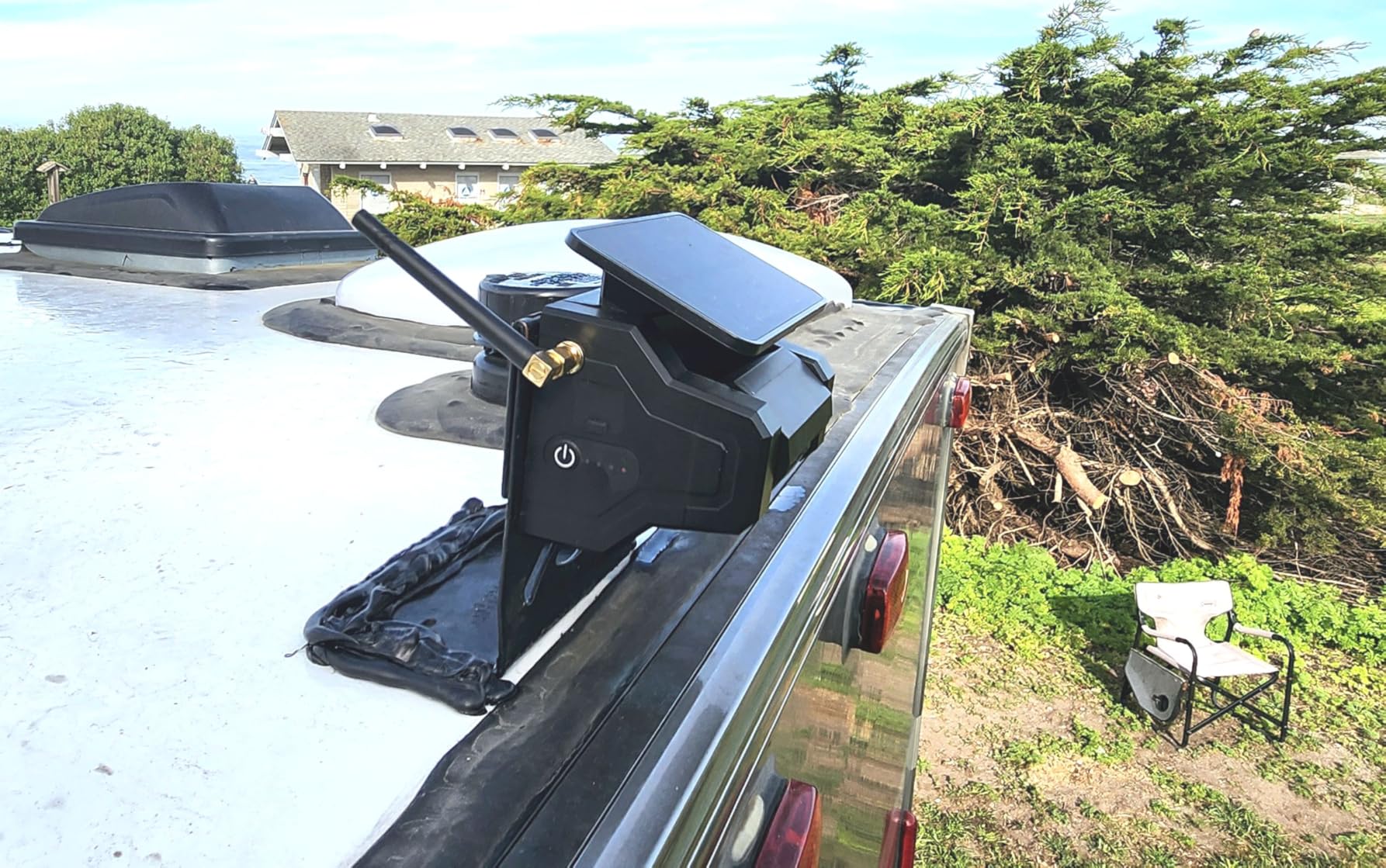 Wireless Backup Camera for Towable-RV: Magnetic No Wiring Setup Long Distance Signal for Thor/Forest River Series RVs - 7.3