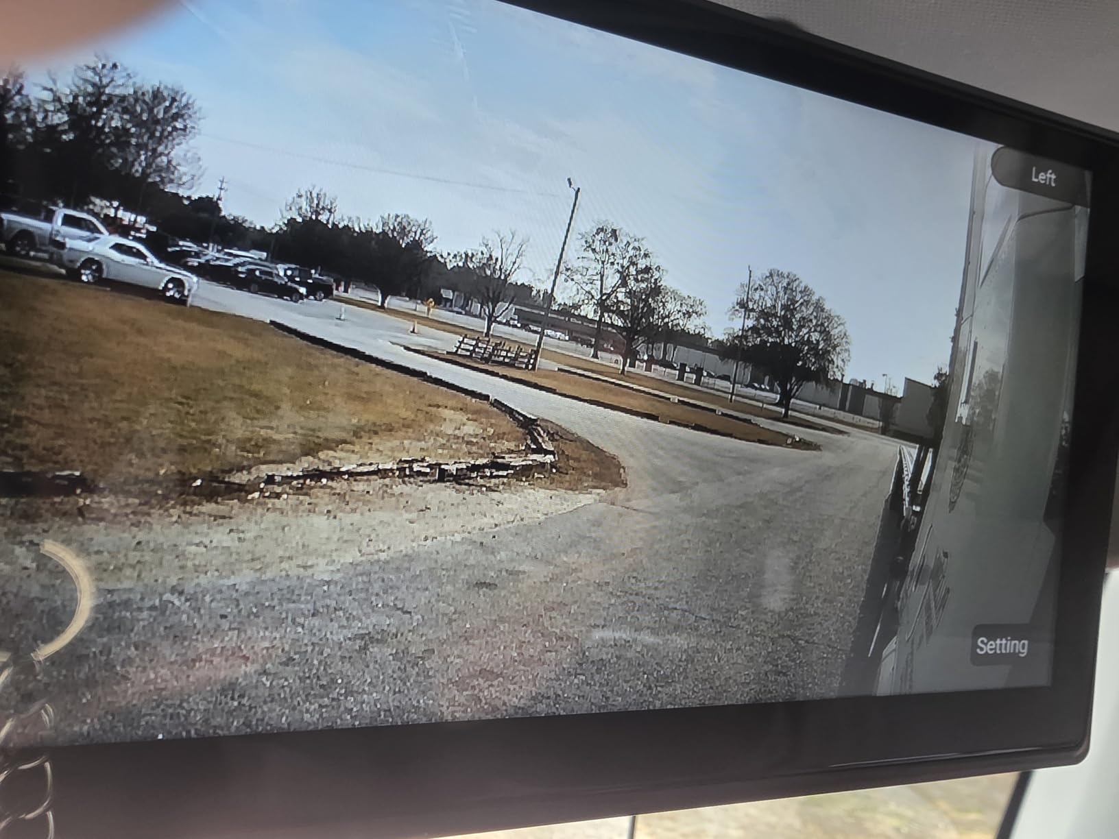 RV Backup Camera System with Carplay, Wired Security 1080P Cameras with 10.1 inch Android Auto 6 CH Touch Screen, GPS Navigation Loop Recording DVR for RV Semi Truck Trailer Camper customer photo 1