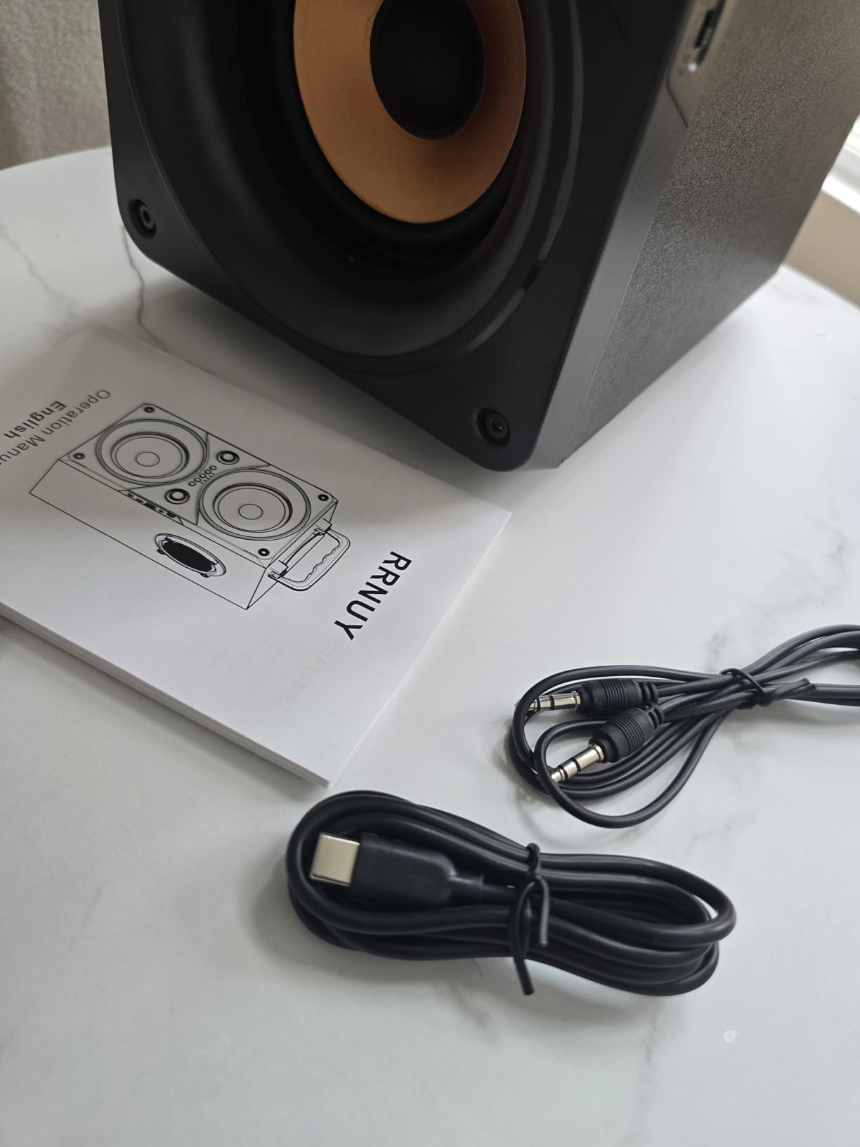 Bluetooth Speaker 100W Portable Big Powerful Deep Bass Loud Sound Wireless Boombox with Subwoofer TWS LED Lights DSP Large Wooden Speakers for Outdoor Home Party customer photo 2