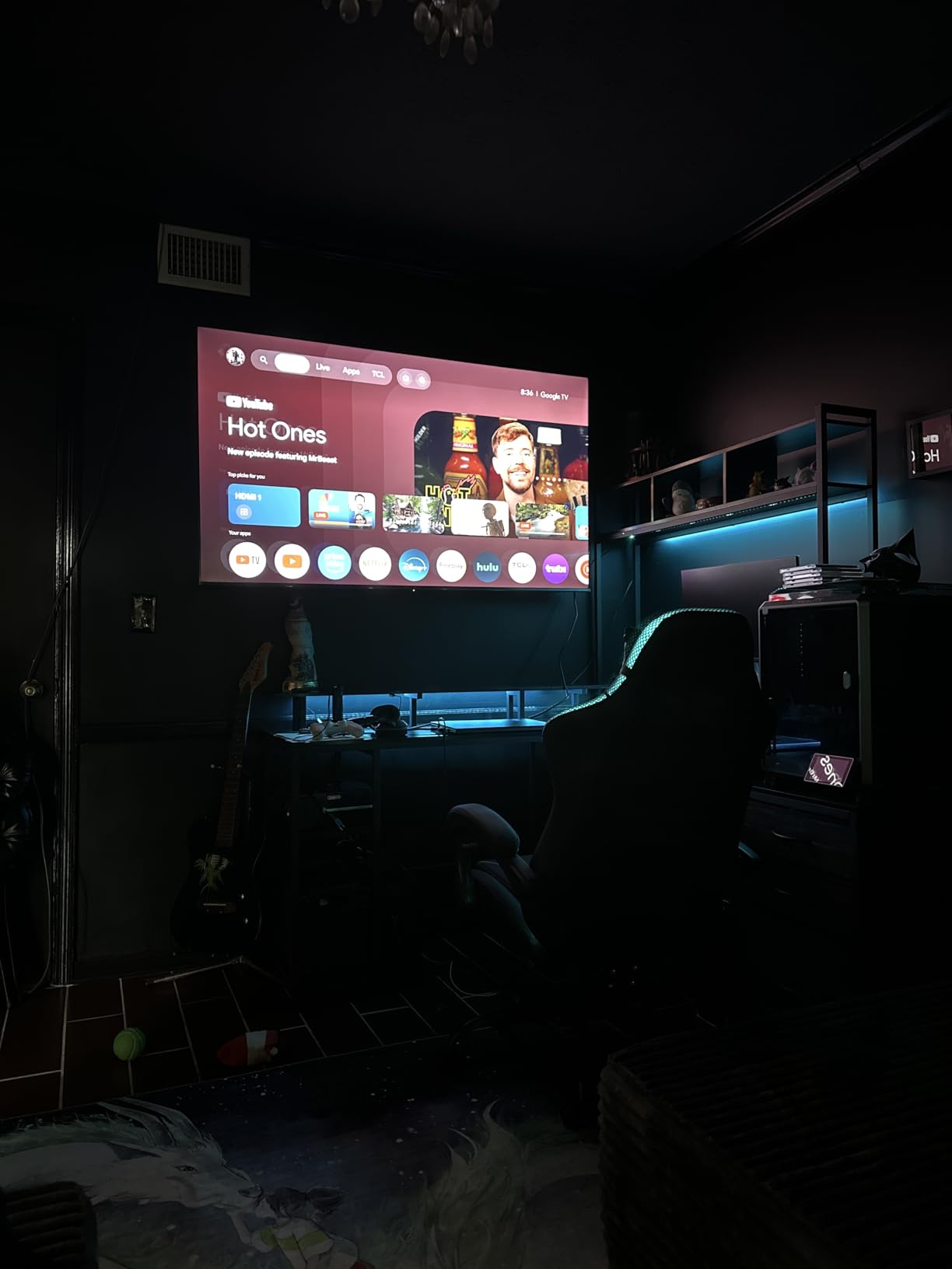 TCL 85 Inch Class T7 Series | 4K QLED HDR | 85T7, 2025 Model | 120HZ-144HZ High Brightness Smart Google TV Dolby Atmos Audio | Voice Remote Alexa Gaming Streaming Television customer photo 2
