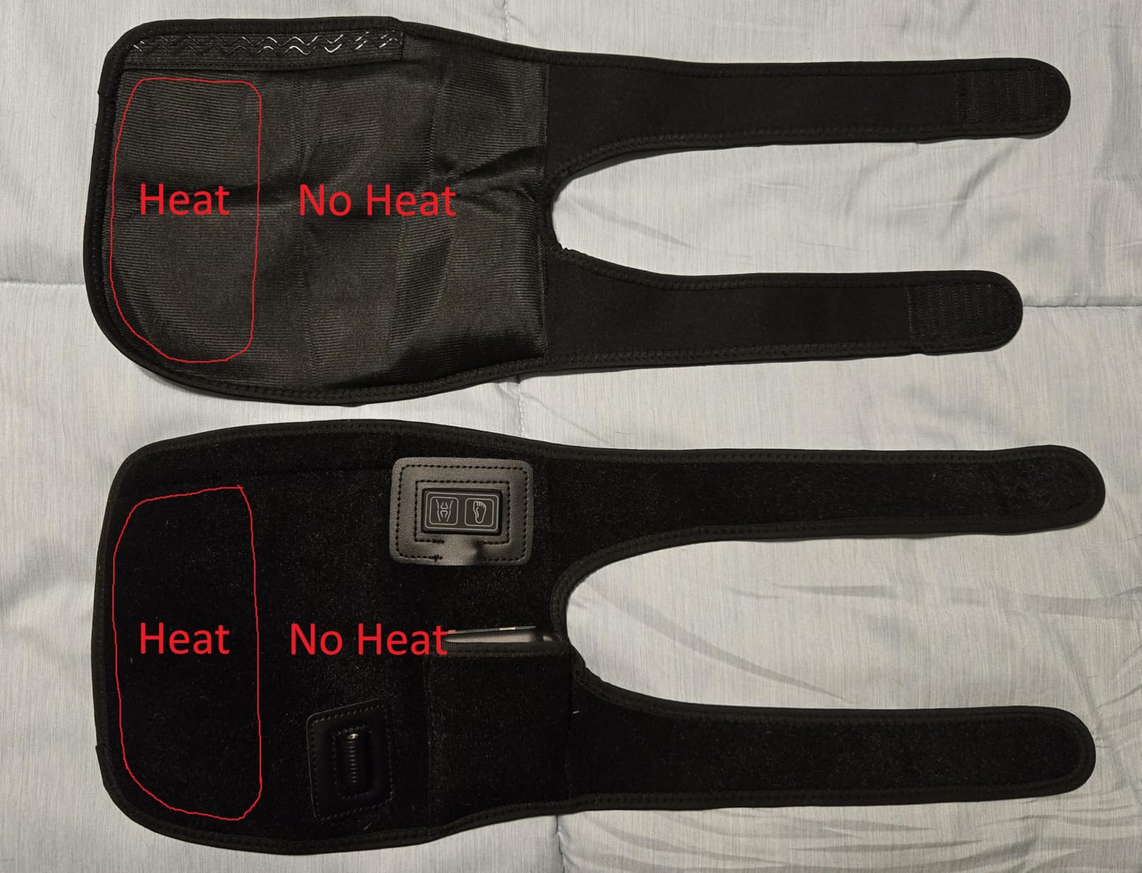 Heated Insoles, Kamlif 7.4V Rechargeable Foot Warmers, Heated Shoe Inserts Winter Thermal Soles for Men and Women, Skiing, Hunting, Hiking, Camping Outdoor Sports customer photo 1