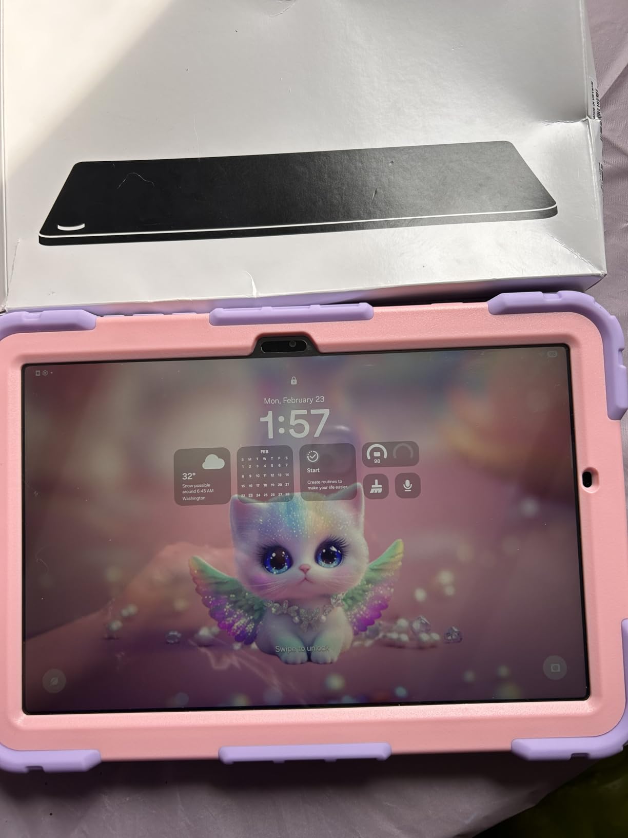 Galaxy Tab A11+ 6GB RAM, 128GB Storage, Optimized Performance, Long Lasting Battery, Expandable Storage, Large Display, Dolby Atmos Speakers, AI Assist, Slim, Light, 2 Year Warranty, Gray customer photo 1