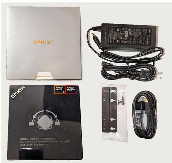 GMKtec M5 Ultra Gaming Mini PC Ryzen 7 7730U (Upgraded 7430U/ 5825U), 32GB RAM 512GB SSD Dual NIC LAN 2.5GbE Desktop Computers, Triple 4K Display, WiFi 6E, USB-C, BT 5.2, DP, HDMI 2.0 Blue customer photo 1