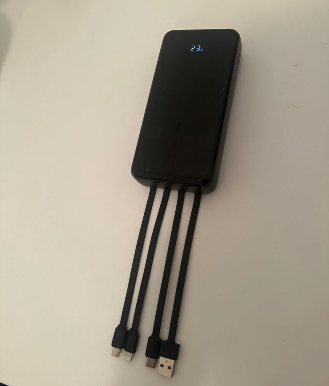 Portable Charger,50000mAh Power Bank Built-in Cable, 22.5W PD USB C In & Out Fast Charging, External Battery Pack with 6 Output & 2 Input, Travel Camping Essential for iPhone 17/16/15/14/13/12,Android customer photo 1