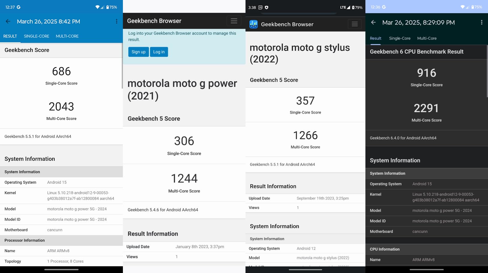 Moto G Power - 2026 | Unlocked | Made for US 8/128GB | 50MP Camera | Pantone Evening Blue customer photo 2