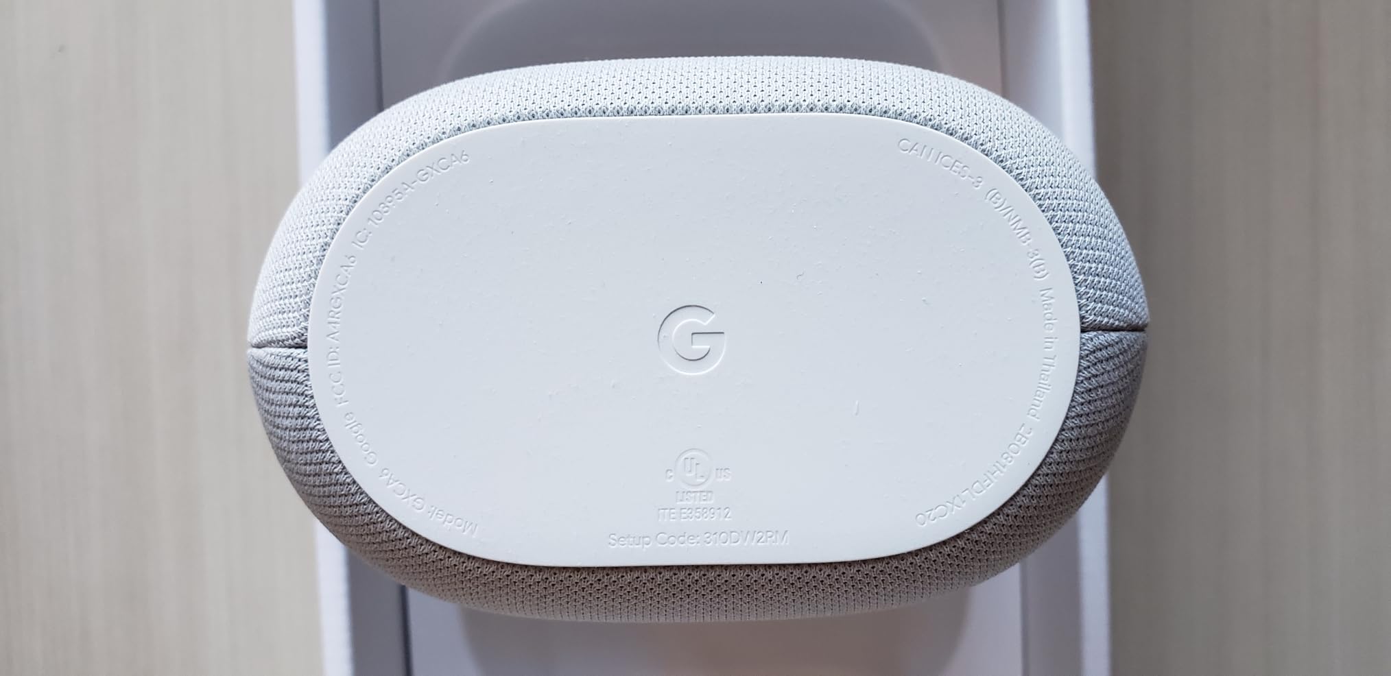 Google Audio Bluetooth Speaker - Wireless Music Streaming, Powerful Sound, Assistant Built-in, Wi-Fi and Bluetooth Connectivity, Smart Home Control, Stereo Pairing - Chalk customer photo 2
