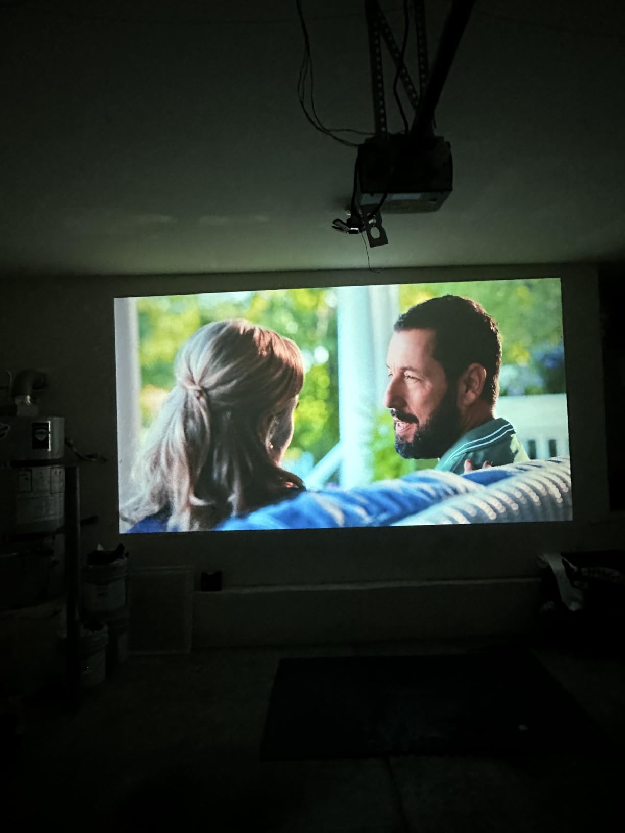 Goiaey Smart 4K Projector with 3500 ANSI Lumens, WiFi, Bluetooth, HDR10+, Auto Focus, 360° Stand customer photo 1