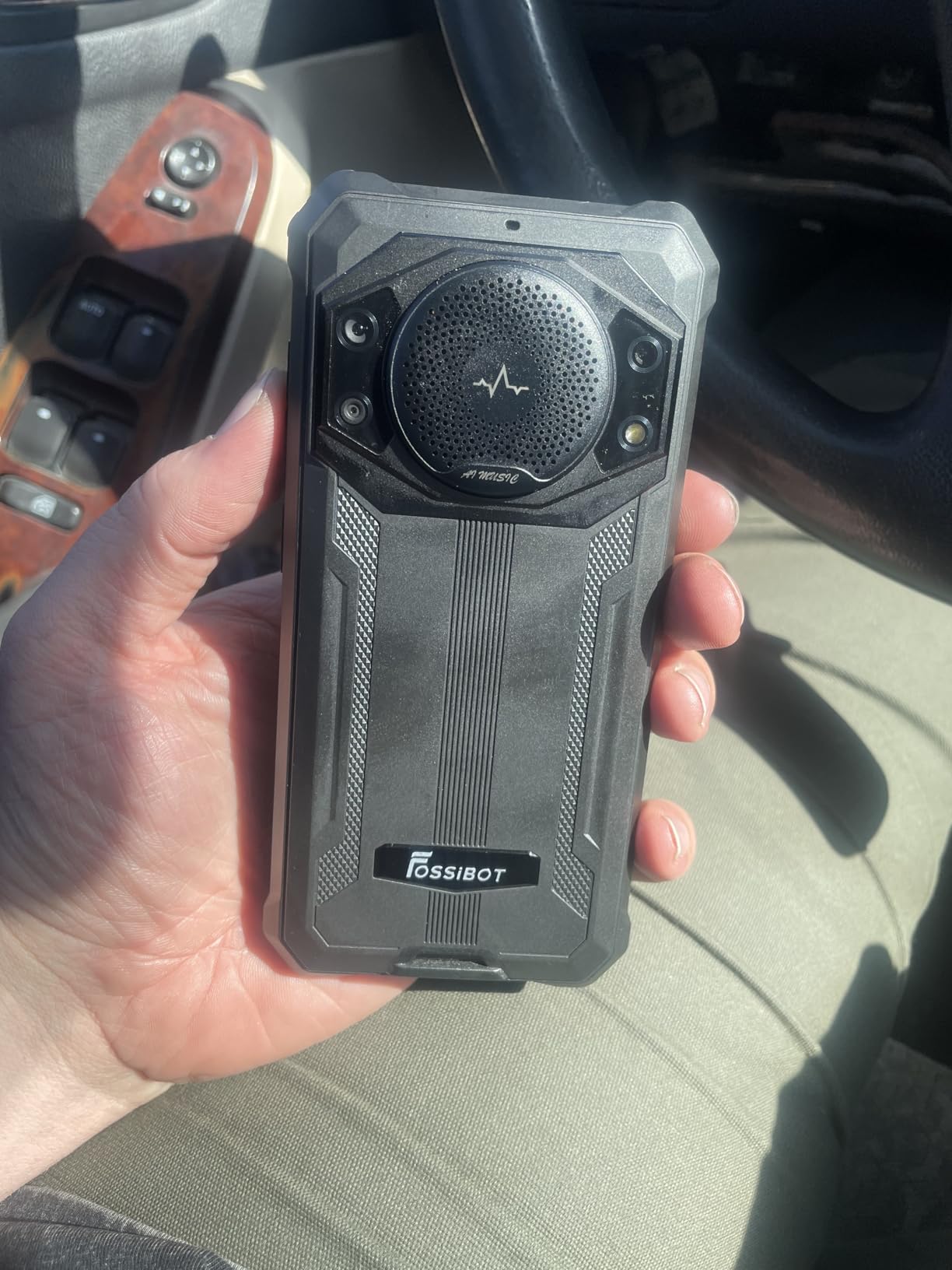 FOSSIBOT F101P Rugged Phone Unlocked 5.45 inch, 10600mAh, 123dB Loud Volume Phone, 7GB+64GB/1TB, IP68/IP69K customer photo 1