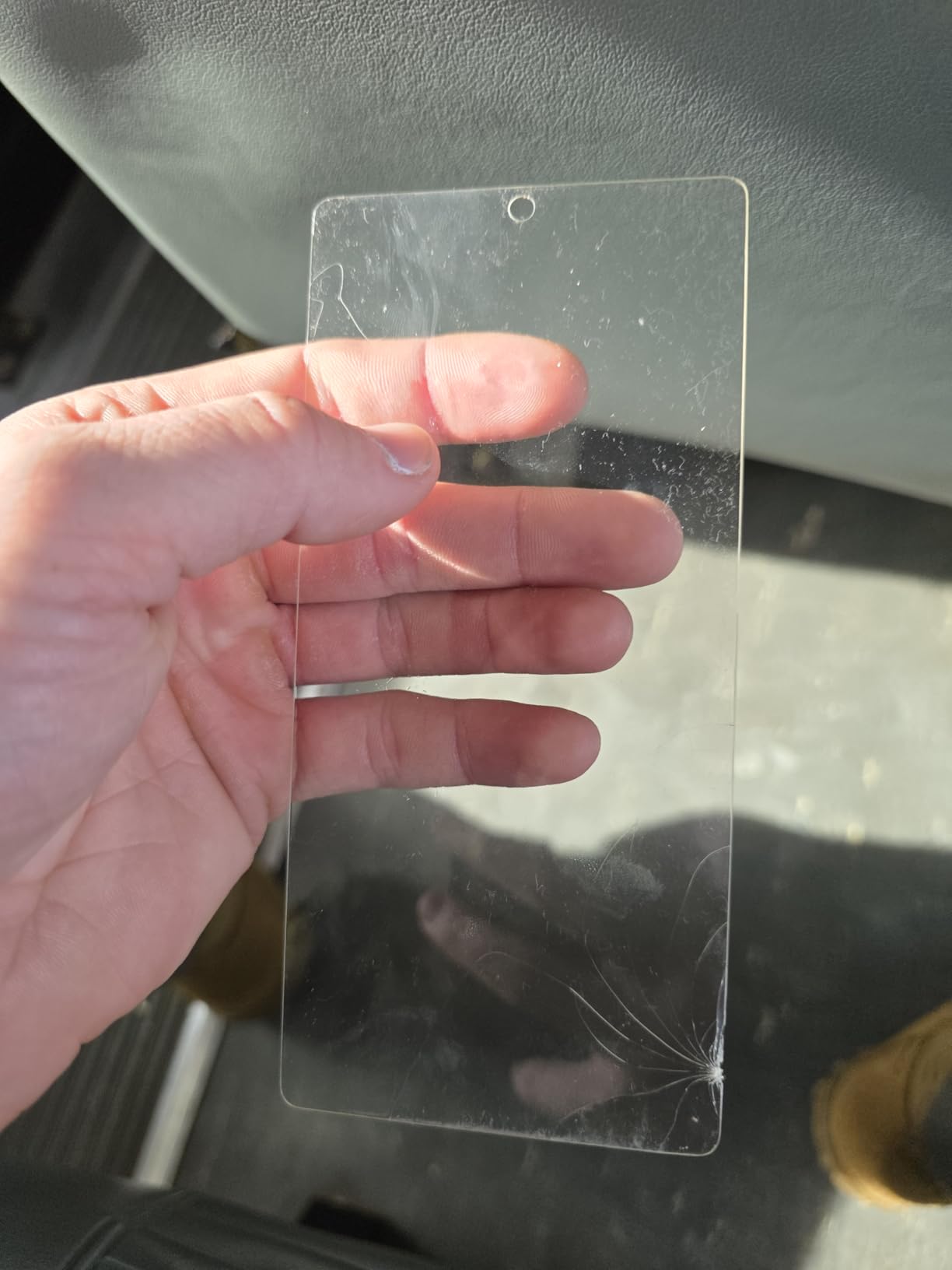 ZAGG Glass+ Samsung Galaxy S26 Screen Protector - Impact & Shatter Protection, 3x Stronger Tempered Glass, Fingerprint Scanner Compatible, Scratch Resistant, InvisibleShield, Easy Installation customer photo 1