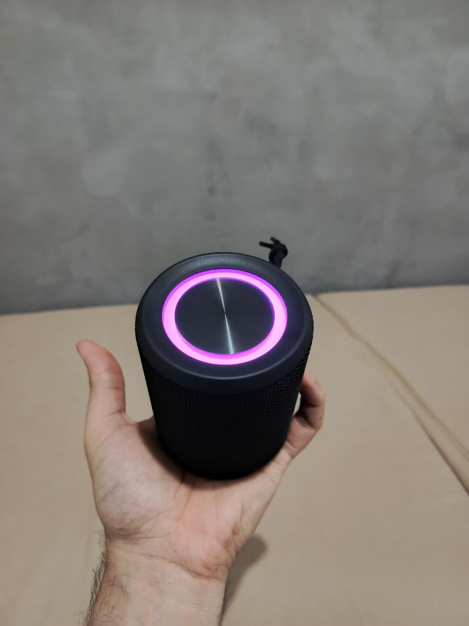 Portable Bluetooth Speaker, IPX7 Waterproof Wireless Speaker with 20W Loud Stereo Sound, 15H Playtime & Beat-Synced RGB Light, Small Outdoor Speaker for Shower, Pool, Beach, Hiking and Gifts customer photo 2