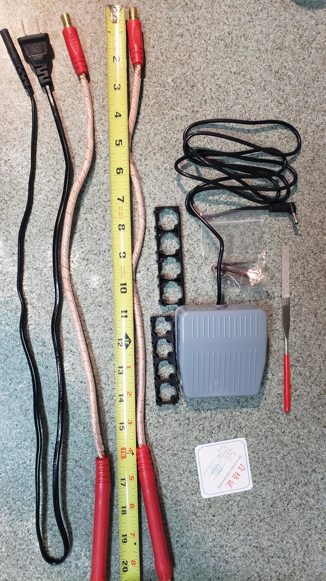 Capacitor Spot Welder, 10.5 kW Farad Battery Pack Welding Machine with Automatic & Foot Pedal Modes, 100-240 V Spot Welder for 18650/21700/LiFePO4 Battery Pack Assembly customer photo 1