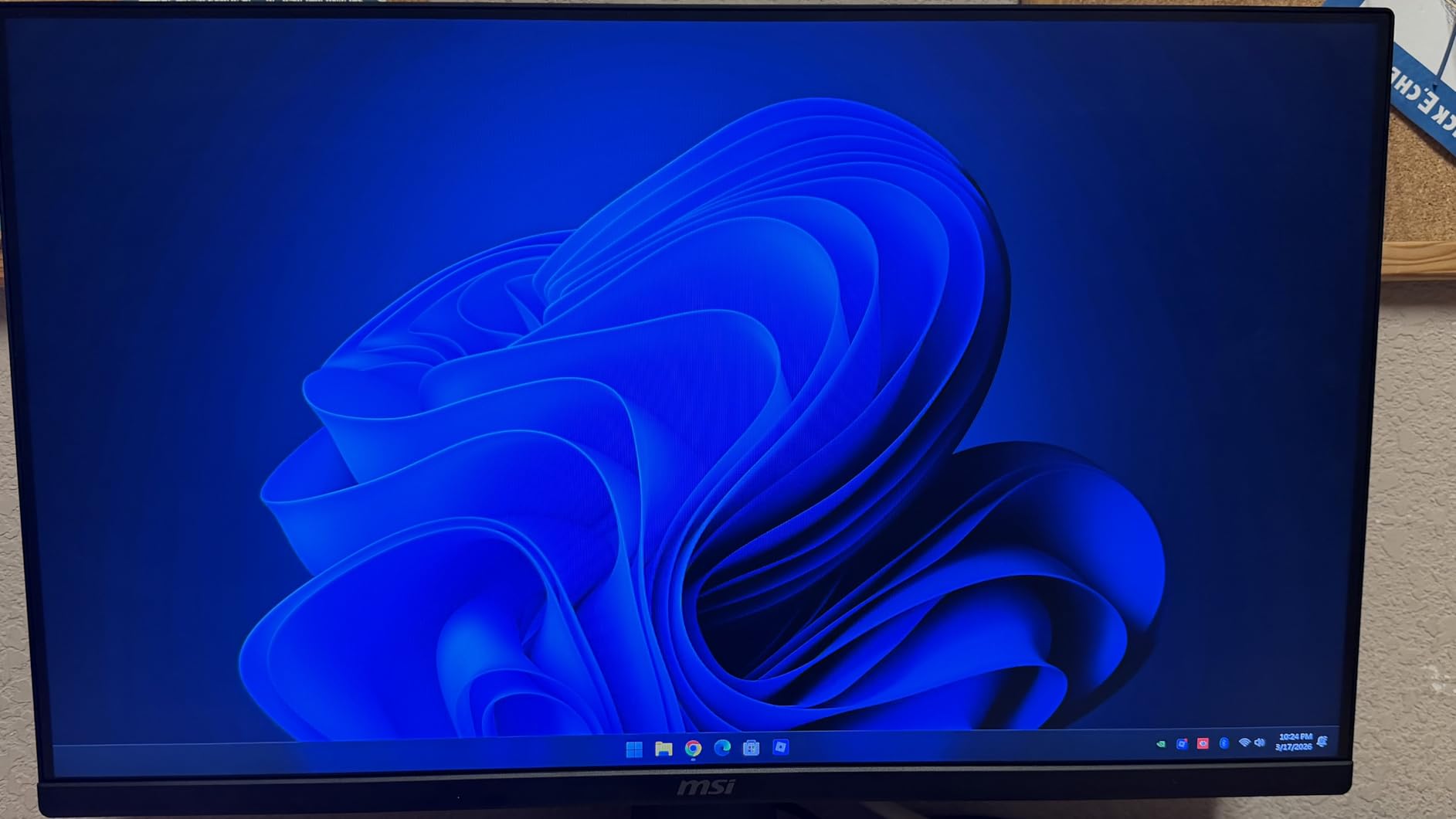 MSI MAG 245F X24 24-inch 1920 x 1080 (FHD) Gaming Monitor, 240Hz, FreeSync Premium, HDR Ready, HDMI, VGA Port, VESA Mountable, Tilt, 4-Side Slim Bezel, 0.5ms, Black customer photo 1