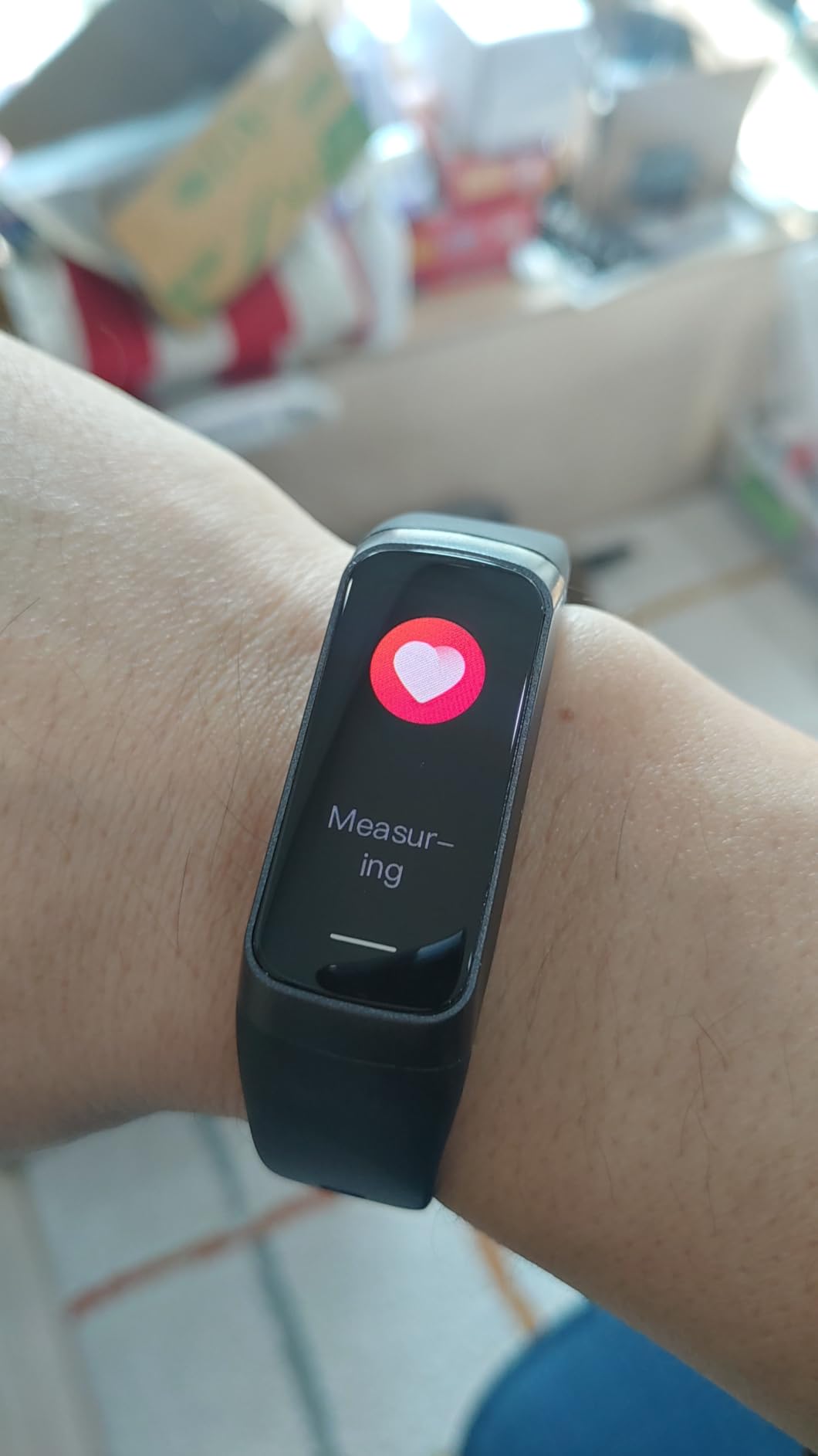 Fitness Tracker Activity Tracker Smart Watch 1.10''AMOLED Touch Color Screen,Smart Watch with 24/7 Blood Oxygen Heart Rate,Sleep Monitor,IP68 Waterproof,Step Counter Health for Women Men (Black) customer photo 1