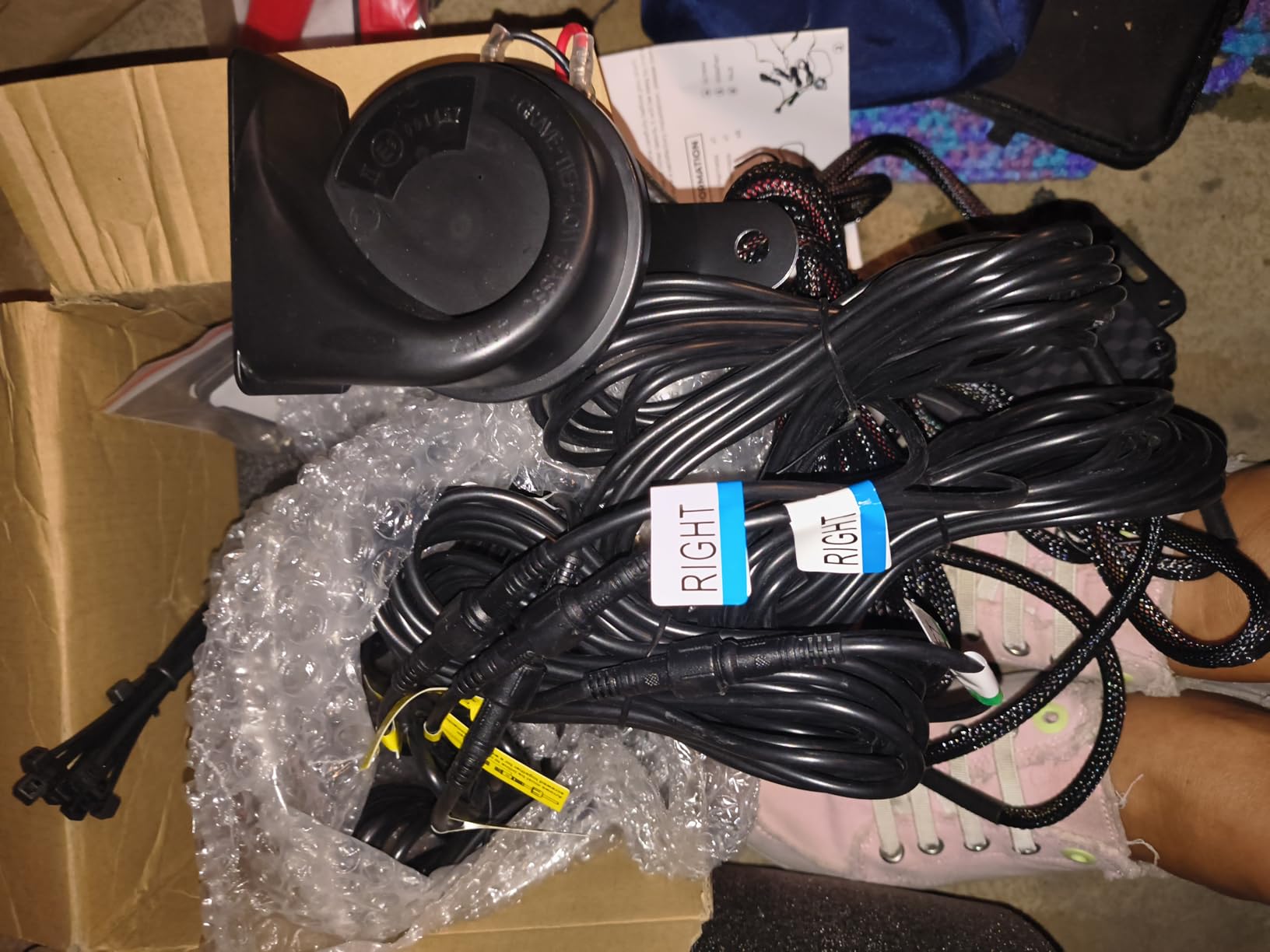 Universal UTV Turn Signal Kit with Horn 110dB, VOUTRAK Plug&Play Street Legal UTV Blinker Kit with Rocker Switch&Hazard, Auto-Off Function, IP67 Waterproof, Compatible with Polaris, Can-Am,SXS customer photo 1