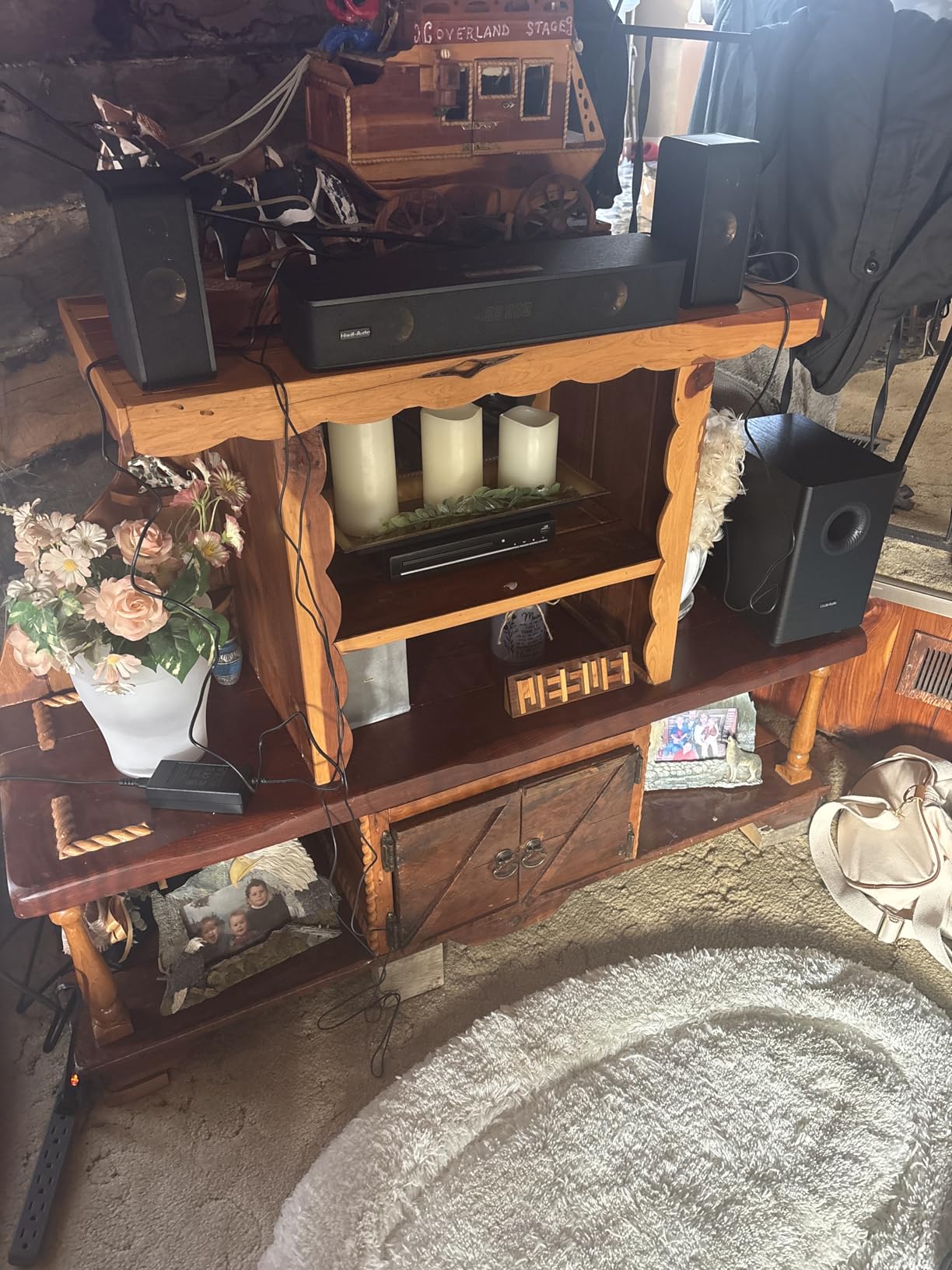 True 5.1.4 Hi-Fi Surround Sound System with Dolby Atmos, 900W Home Theater Sound Bar for Smart TV, Center Channel Speaker with 4 Surrounds, 25Hz Subwoofer, Hi-Fi Grade Crossover, Soundbar eARC, BT 5.4 customer photo 1