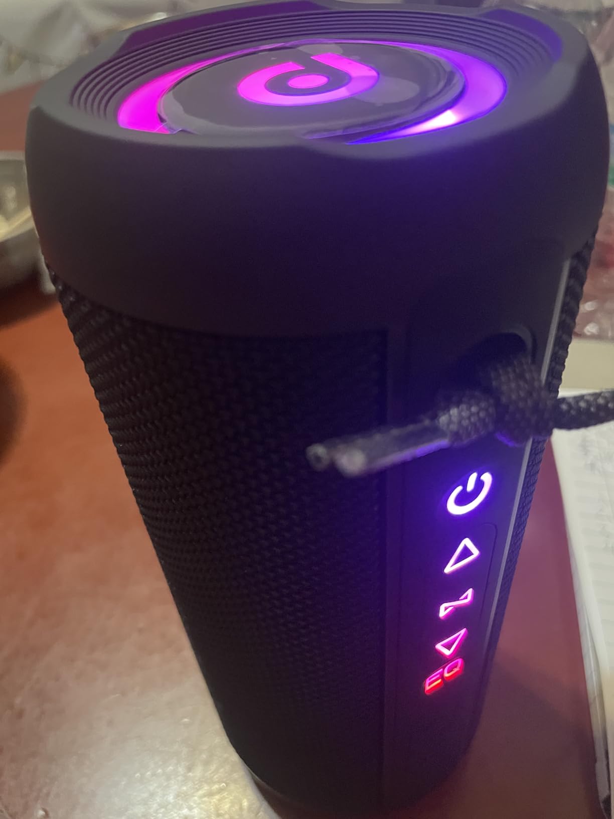 Portable Bluetooth Speaker, Bluetooth 5.4 Speaker, 30W Dual Speaker, 2.0 Channel, Deep Bass, 30H Playtime, Colorful RGB Lights, IPX7 Waterproof, TWS pairing for Outdoor/Home/Party/Travel, Gift Ideas customer photo 2