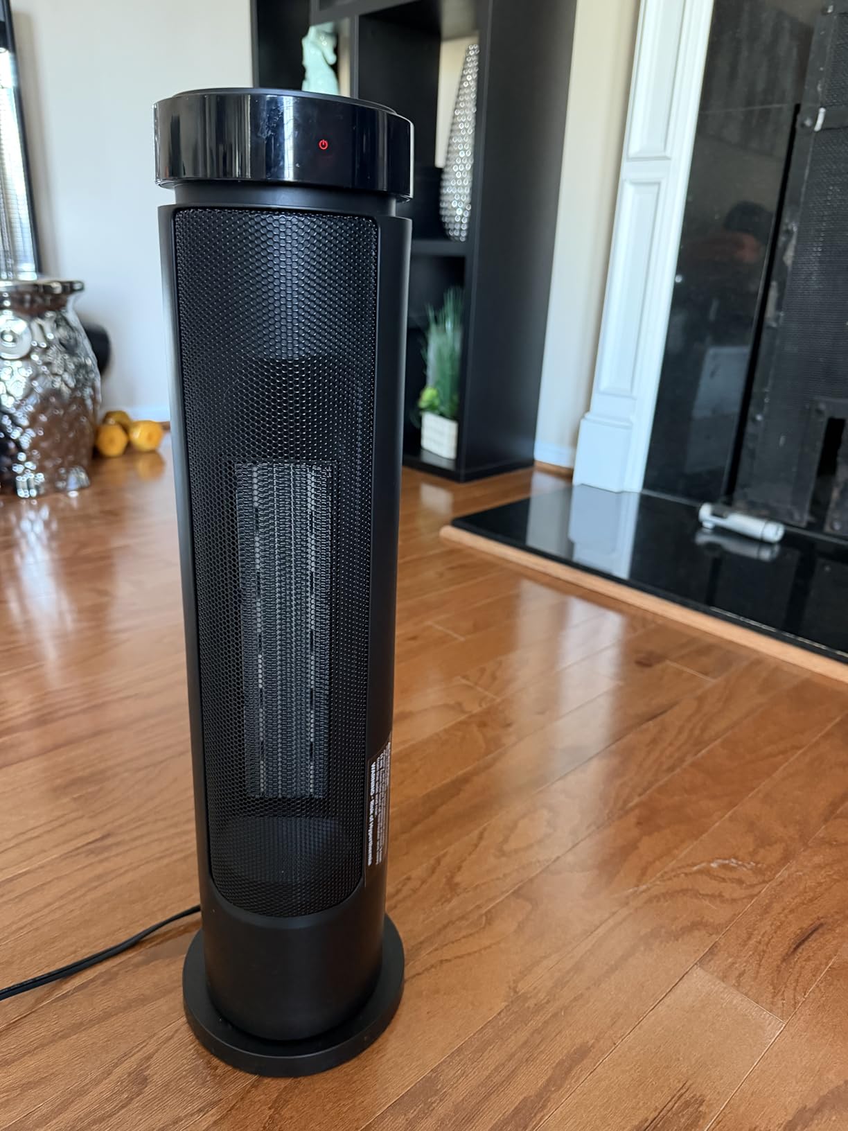 1500W Space Heaters for Indoor Use Large Room, WIFI Electric Heater with Voice Control, 5 Modes, ECO Thermostat, 12H Timer, Quiet & Safety PTC Ceramic Heater for Bedroom, Black, 1 Pack customer photo 1