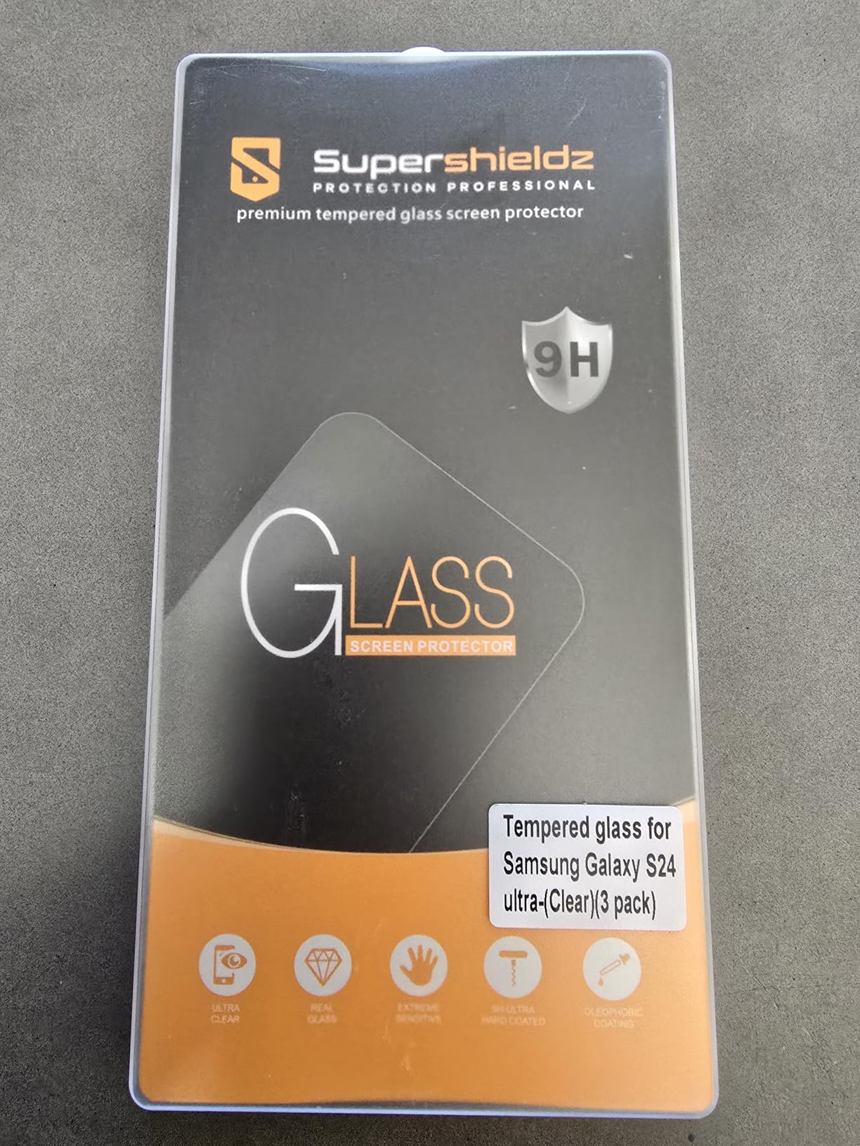 Supershieldz (3 Pack) Designed for Samsung Galaxy S26 Tempered Glass Screen Protector, Anti Scratch, Bubble Free customer photo 1