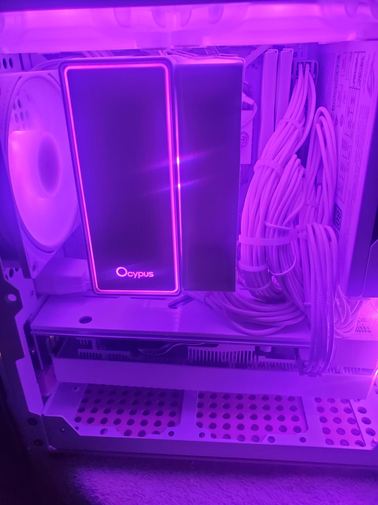 AMD Radeon RX 580 Graphics Card, 8GB GDDR5 256 Bit Video Card for PC Gaming, HDMI/DP/DVI PCI Express x 16 3.0 Dual Fans Computer Gaming GPU customer photo 1