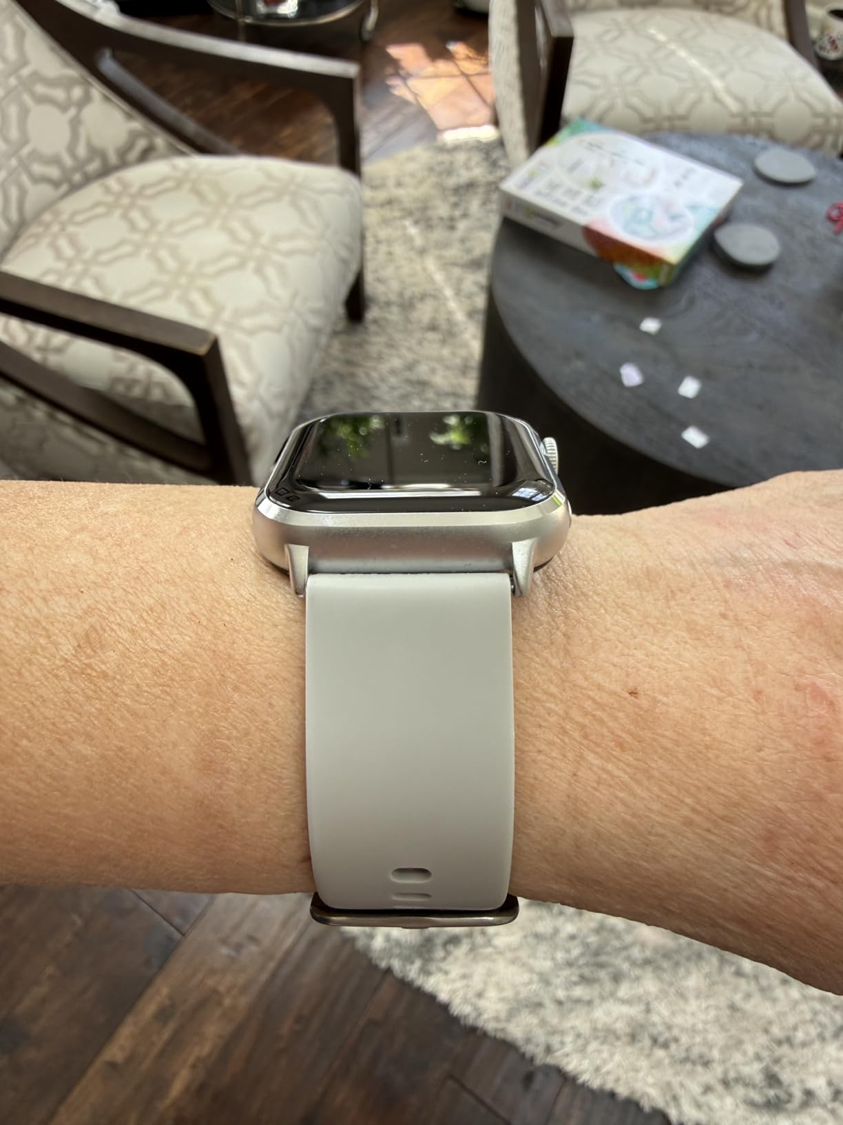 COCO Emergency Alert Smartwatch for Seniors - Fall Detection, SOS Call, Heart Rate & SpO2 Monitor, Medication Reminder, Bluetooth Calling, Caregiver App, BT2-X (2026) (Silver) customer photo 2