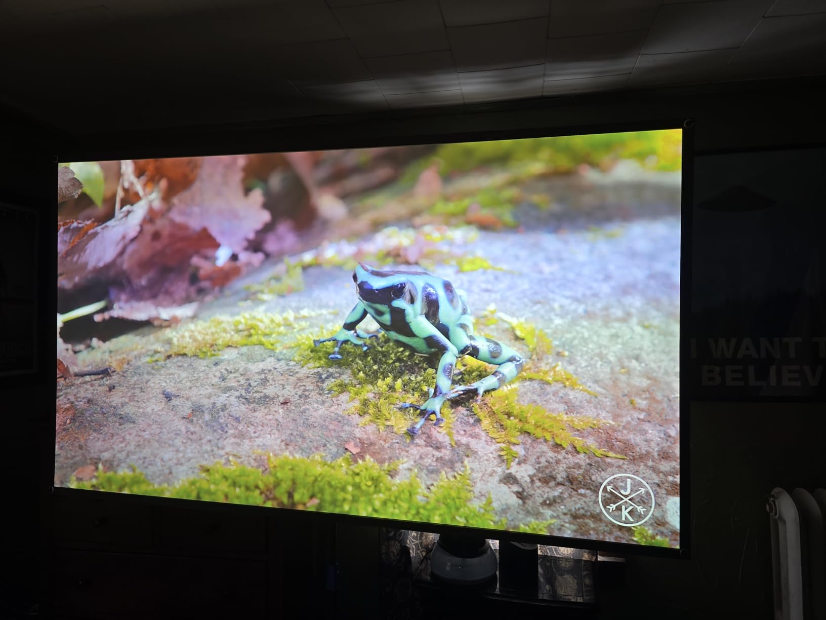 Optoma UHZ36 4K UHD Laser HDR Home Theater Projector - Black customer photo 1