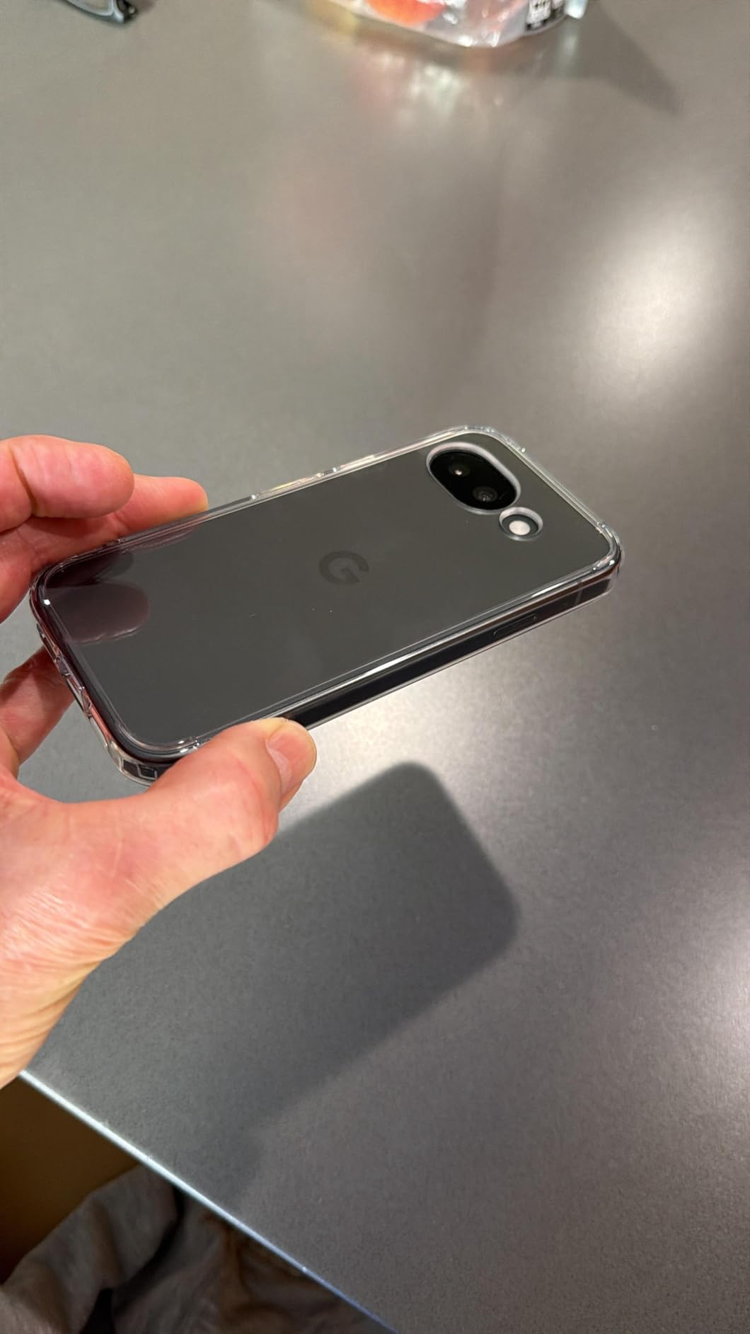 Pixel 10a - Unlocked Android Smartphone - 7 Years of Pixel Drops, 30+ Hours Battery, Camera Coach, Gemini Live, Durable Design, Call Screen, Car Crash Detection - Obsidian - 128 GB (2026 Model) customer photo 2