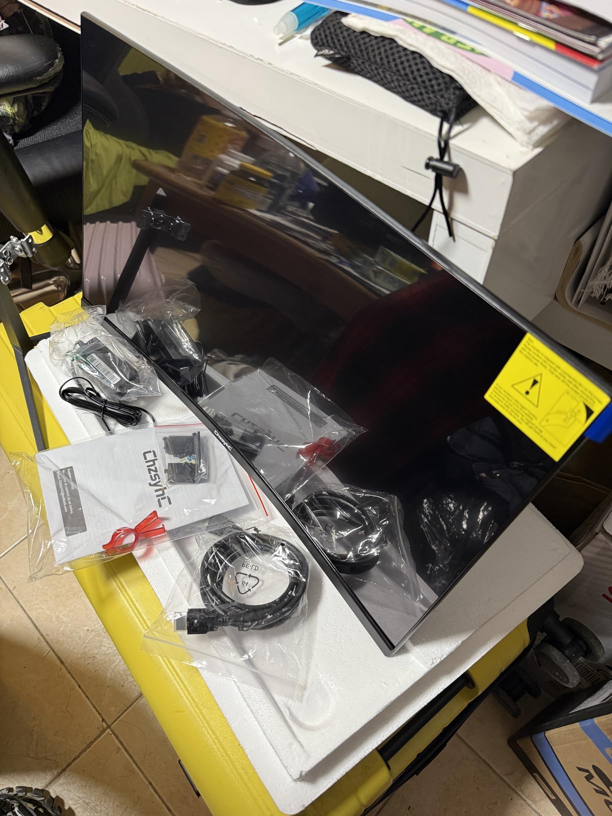 34 Inch Ultrawide Curved Gaming Monitor - WQHD 3440x1440p, 165Hz, 120% sRGB, FreeSync, VESA Mountable (DP&HDMI Cable Incl.) - Immersive PC Monitor for Gamers & Professionals, Black customer photo 2