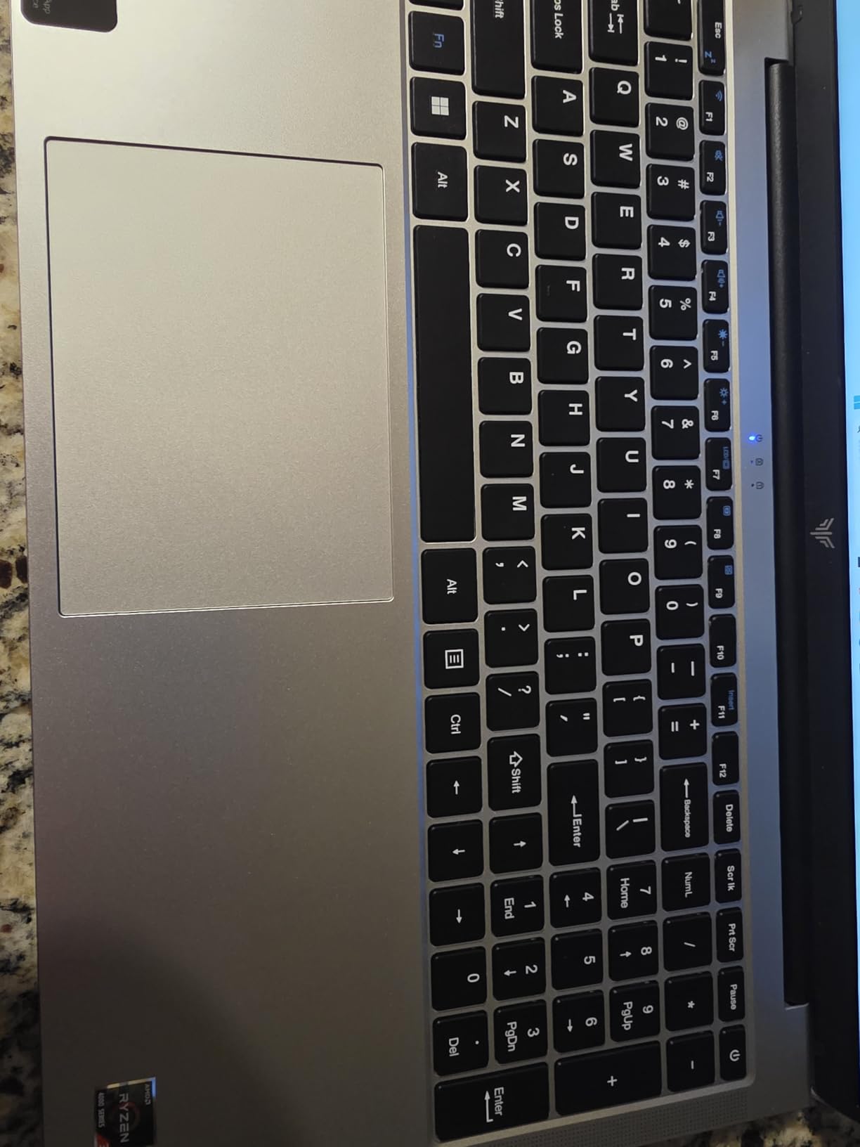 Gaming Laptop,17.3Inch AMD Ryzen 4300U (4C/4T, Beat Intel Processor N100,up to 3.7GHz) 16GB DDR4 RAM 512GB SSD Business Computer with Webcam,Type-C, 62.7Wh Battery, Numeric KB customer photo 2