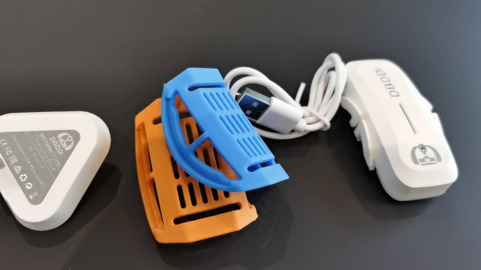 AI GPS Tracker for Dogs (40lbs+), Real Time Location and AI Health Care Management, Electronic Fence, Waterproof, iOS and Android Universal (Black) customer photo 2