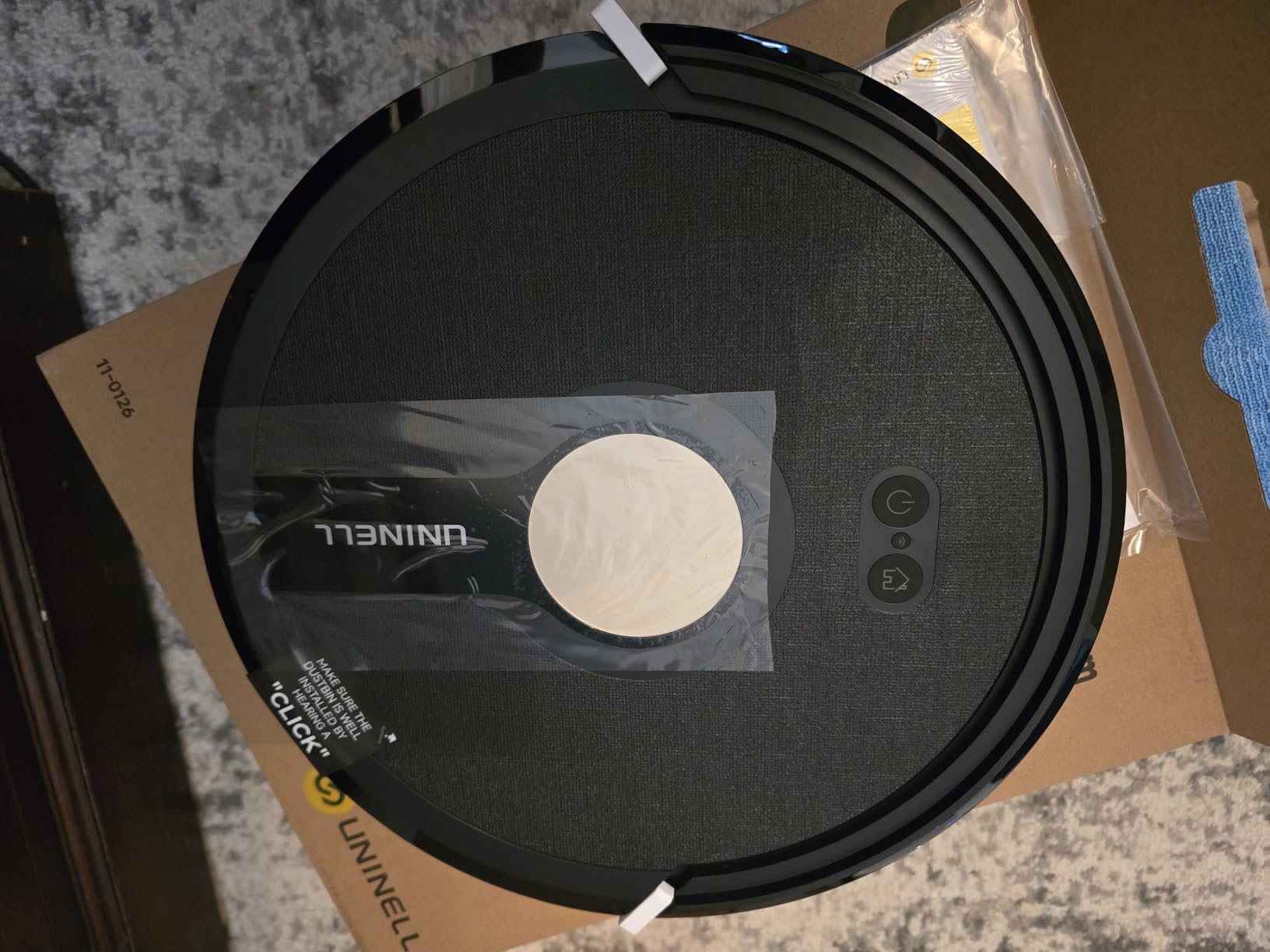 Robot Vacuum and Mop Combo,5000Pa Robotic Vacuum Cleaner,180mins Runtime Vacuum Robot with App/Remote/Alexa Control, Ideal for Hard Floor/Carpet/Pet Hair, Self-Charge,Schedule Clean(UR1) customer photo 2