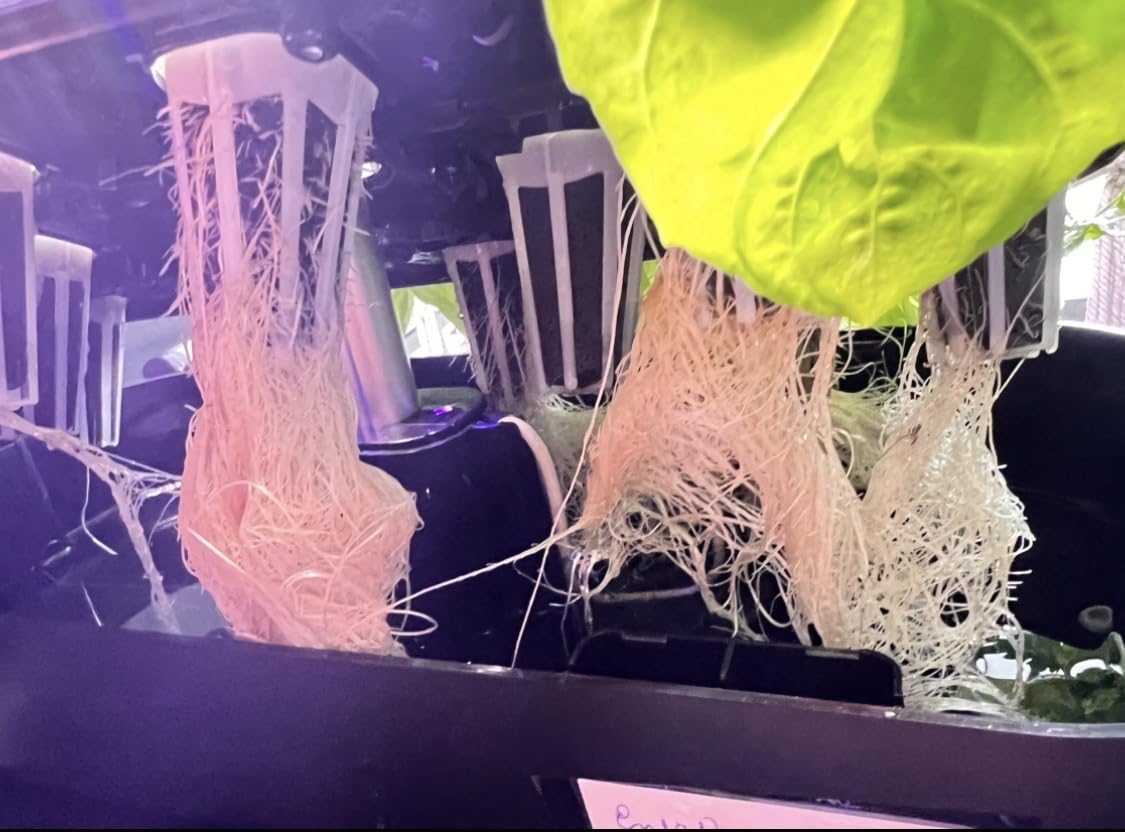 owltron Smart Hydroponics Growing System Kit, 15 Pods Indoor Herb Garden with 36W LED Grow Light & APP Control, Planting Height Up to 30