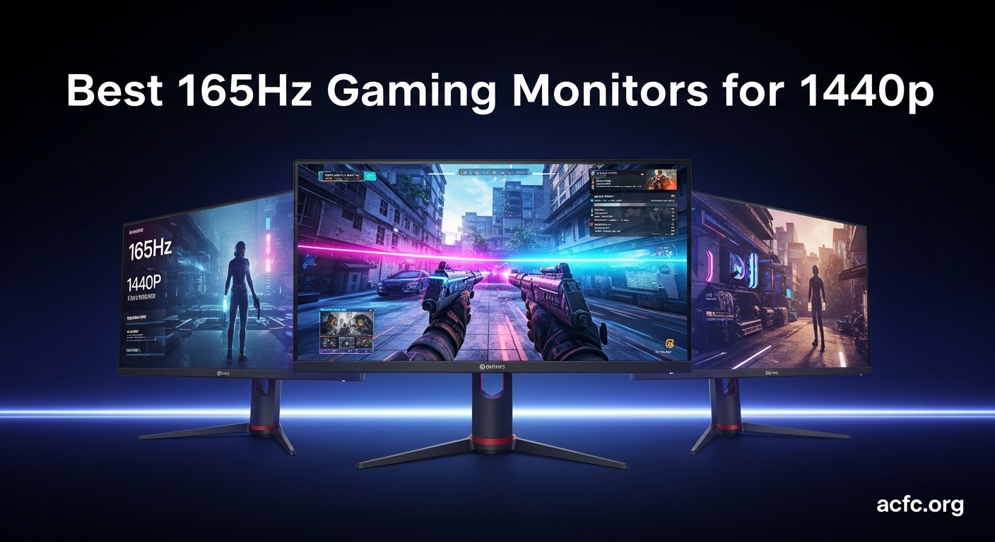 Best 165Hz Gaming Monitors for 1440p