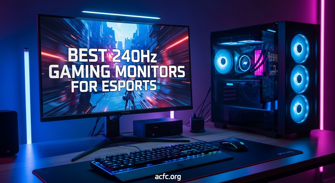 Best 240Hz Gaming Monitors for Esports