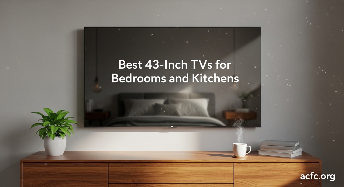 Best 43-Inch TVs for Bedrooms and Kitchens