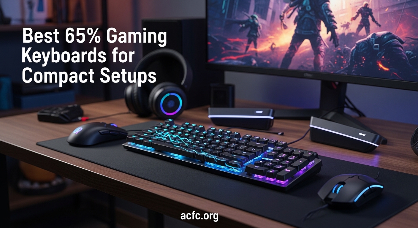 Best 65% Gaming Keyboards for Compact Setups
