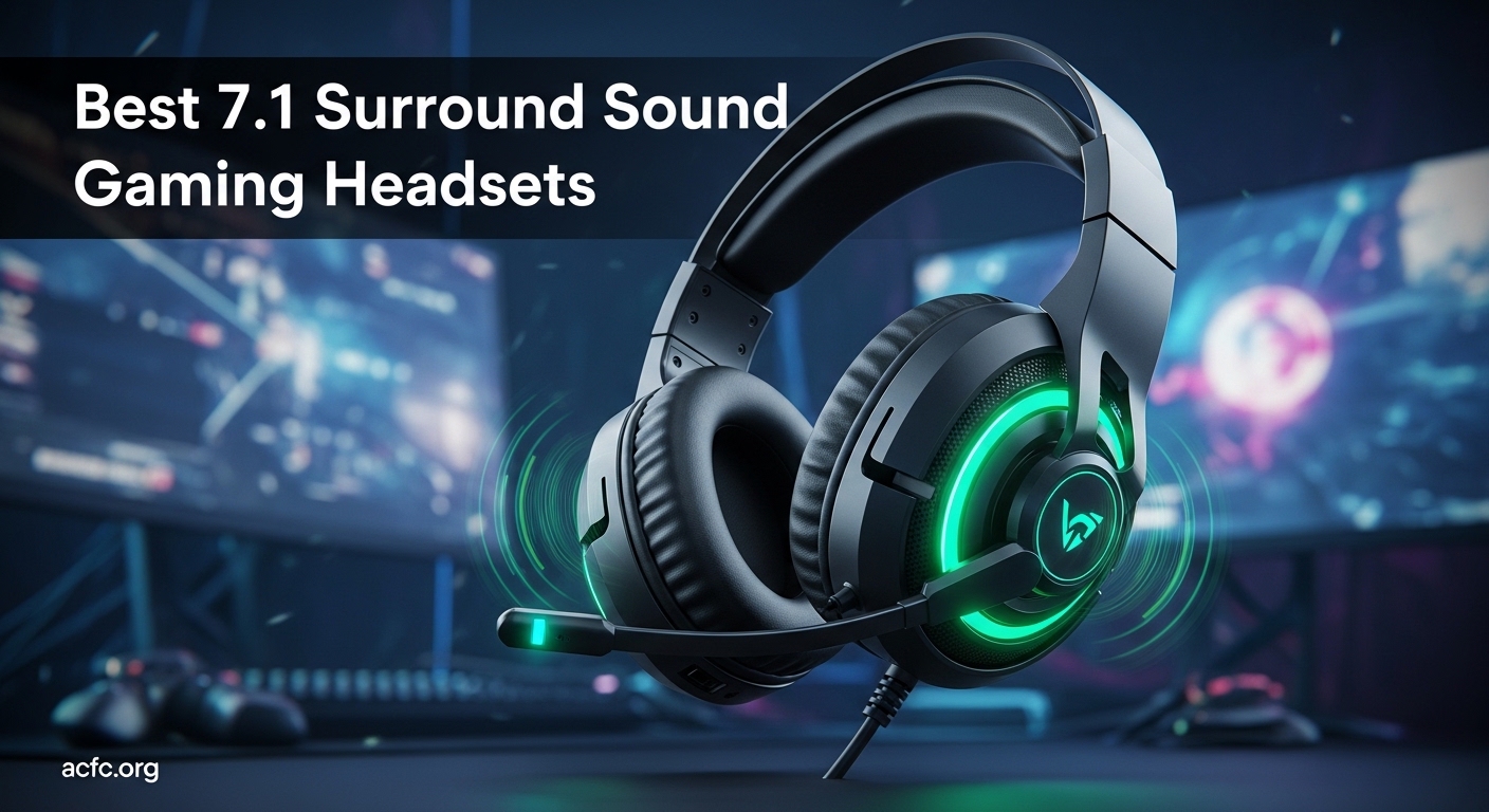 Best 7.1 Surround Sound Gaming Headsets