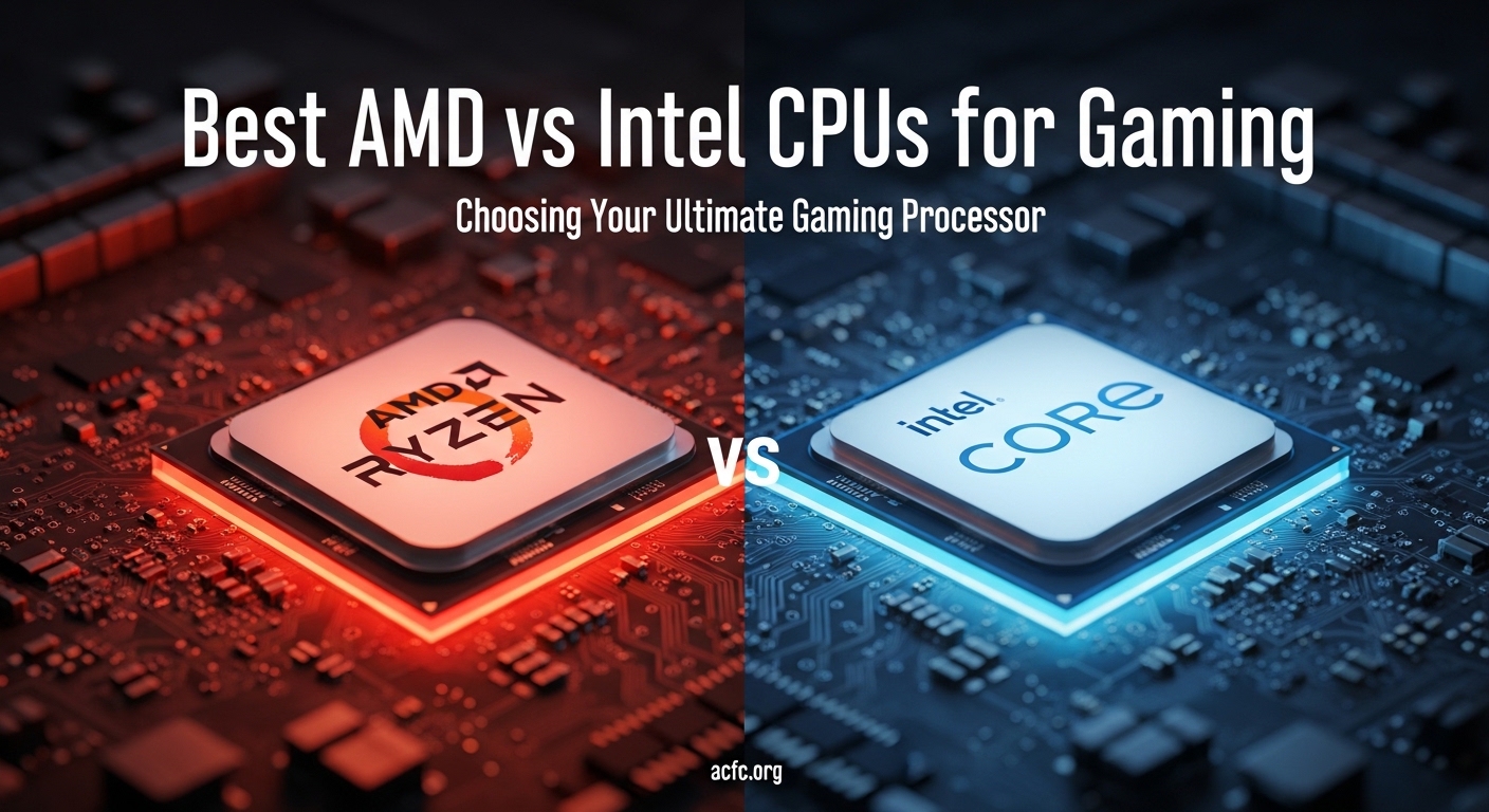 Best AMD vs Intel CPUs for Gaming