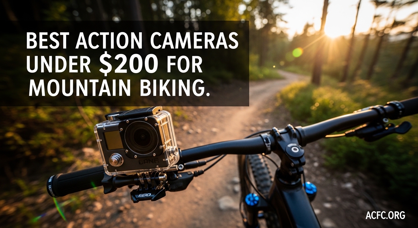 Best Action Cameras Under $200 for Mountain Biking