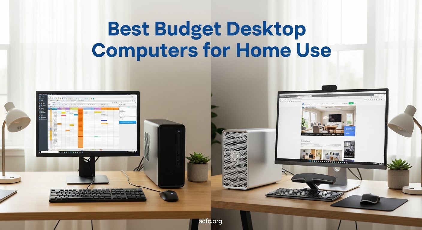 Best Budget Desktop Computers for Home Use