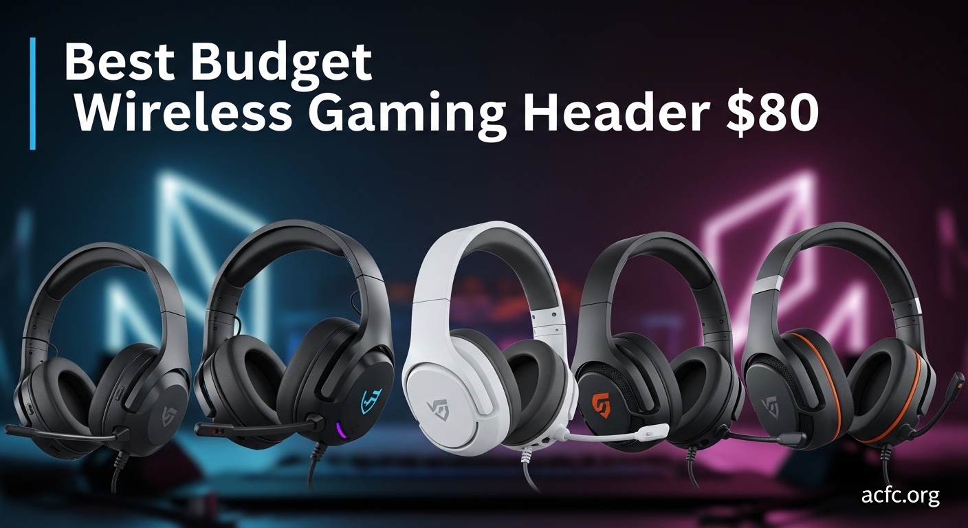 Best Budget Wireless Gaming Headsets Under $80